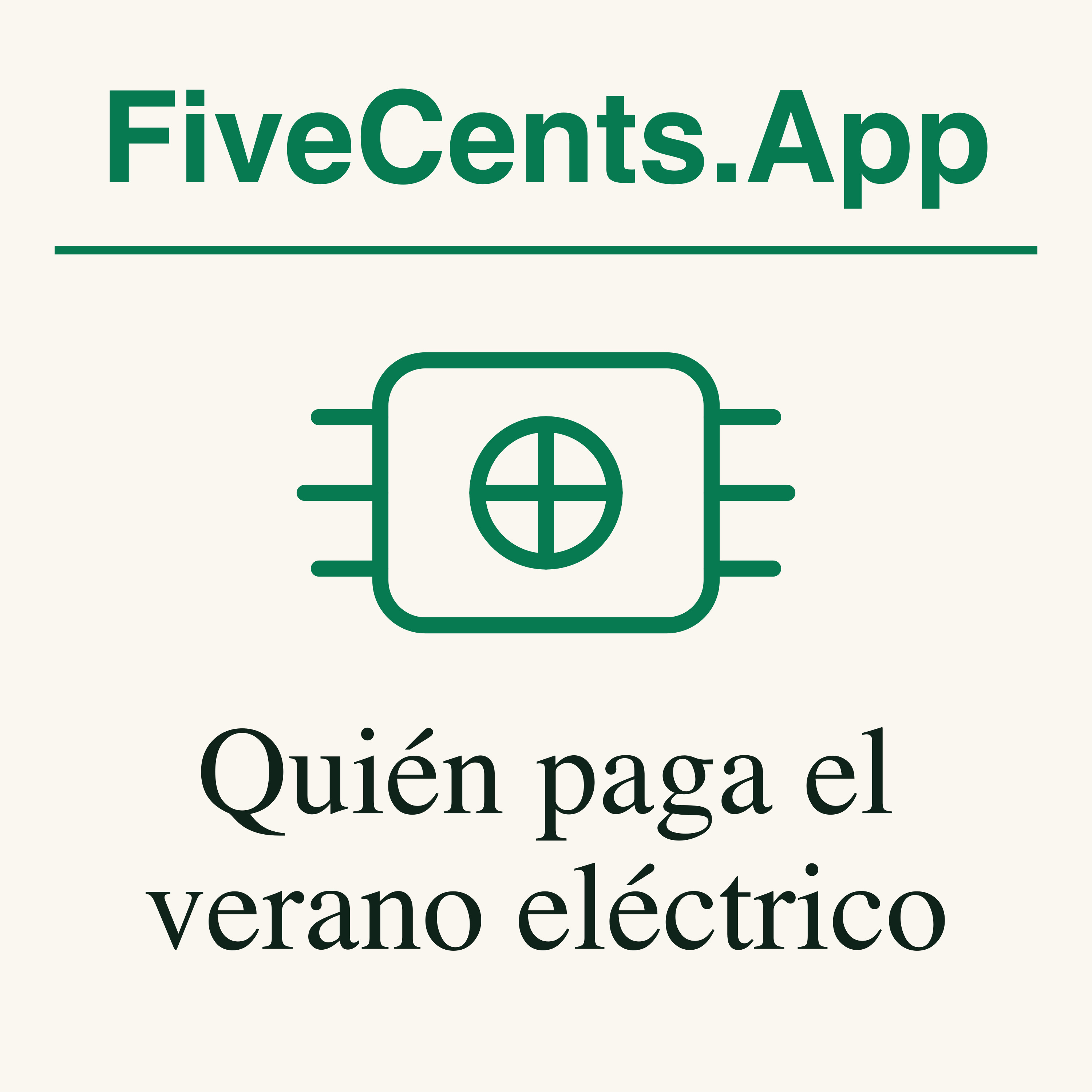 Quién paga el verano eléctrico episode artwork