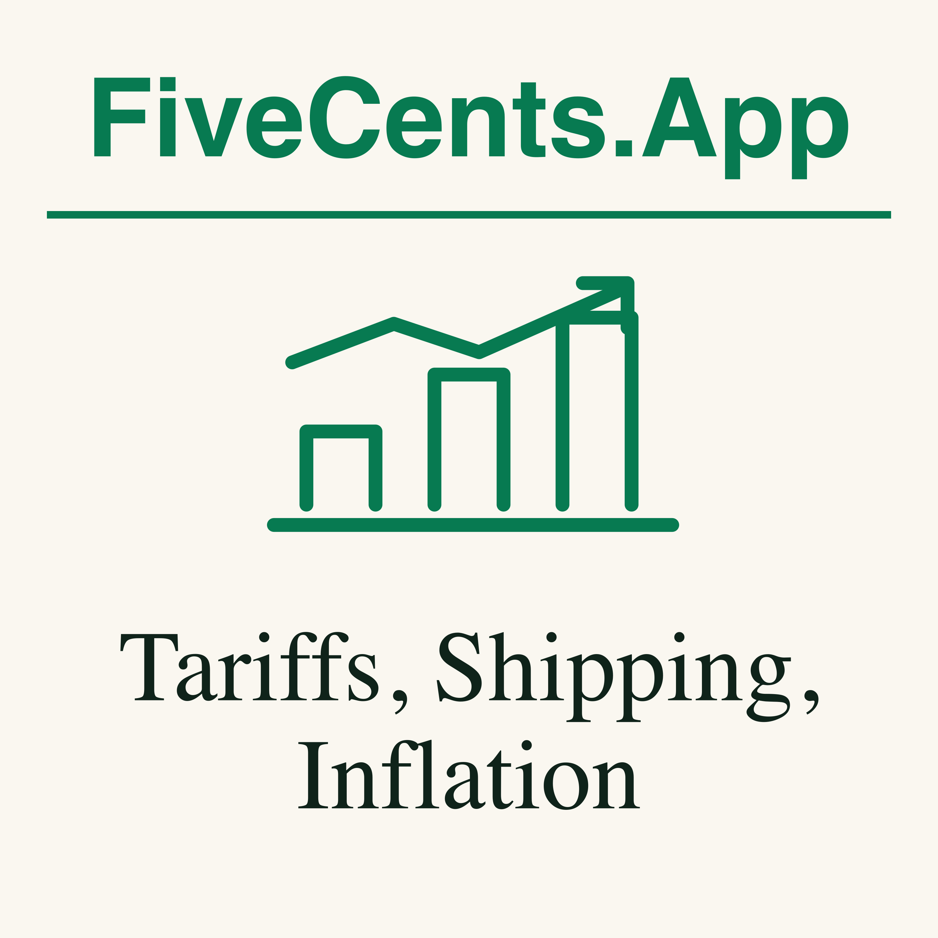 Tariffs, Shipping, Inflation episode artwork