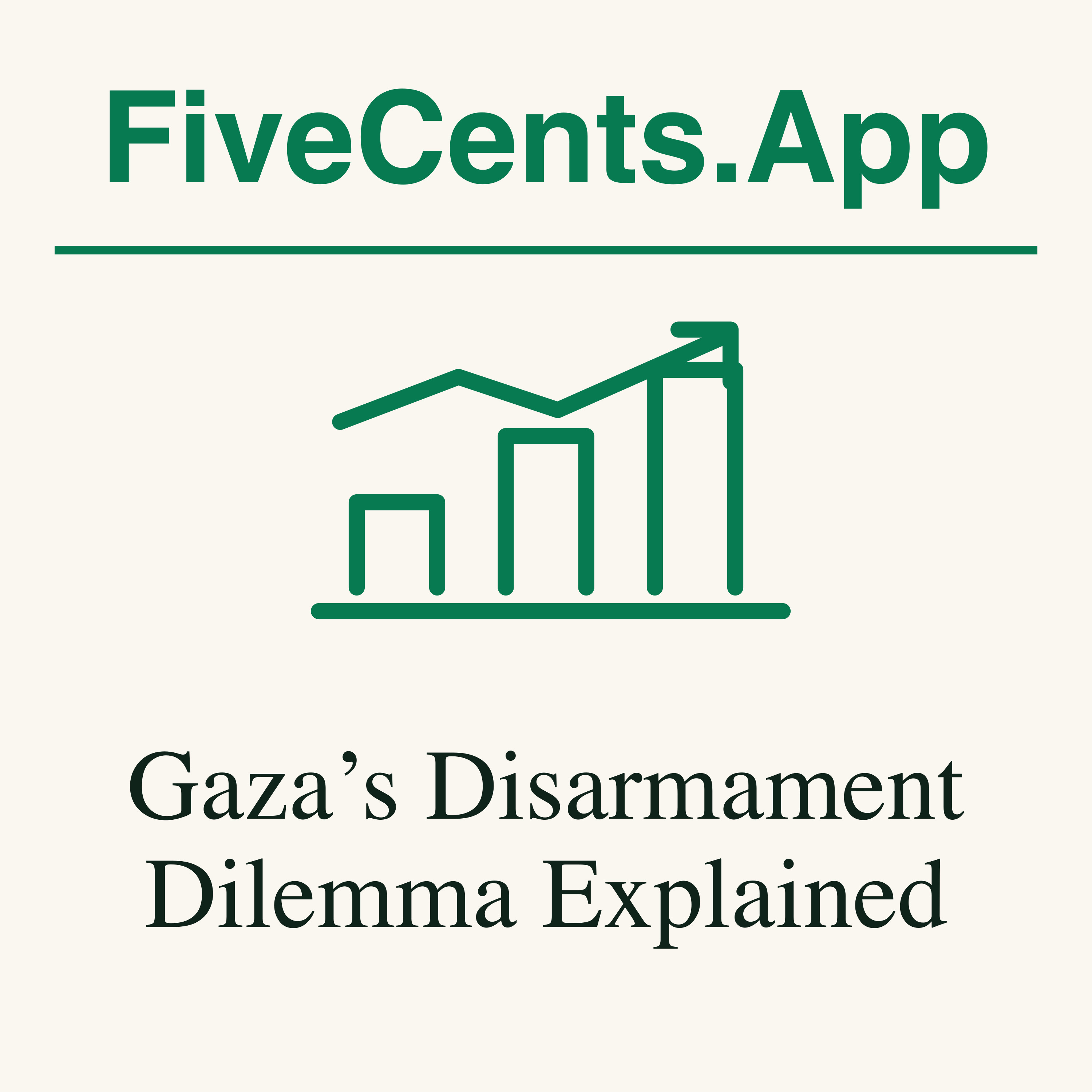Gaza’s Disarmament Dilemma Explained episode artwork