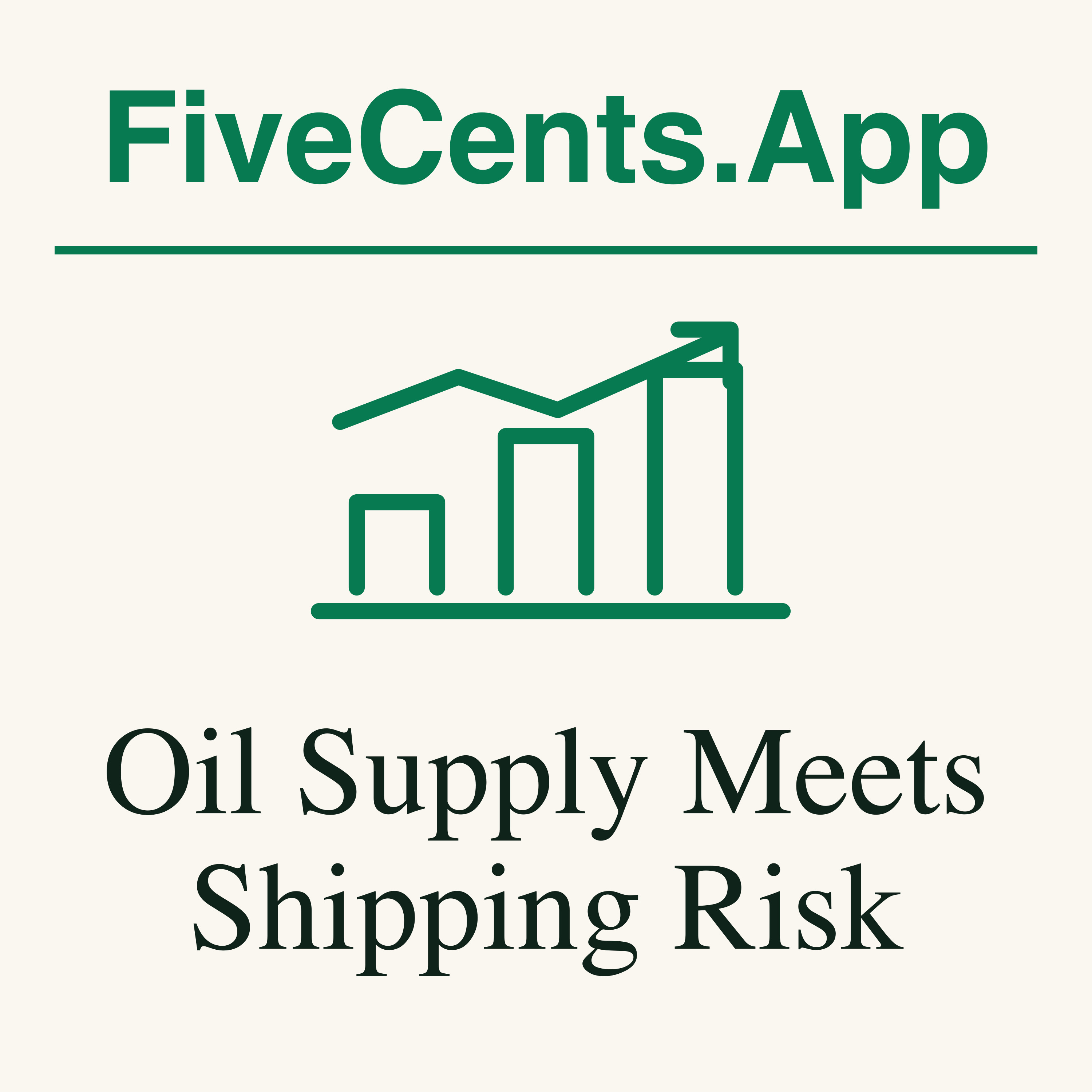 Oil Supply Meets Shipping Risk episode artwork