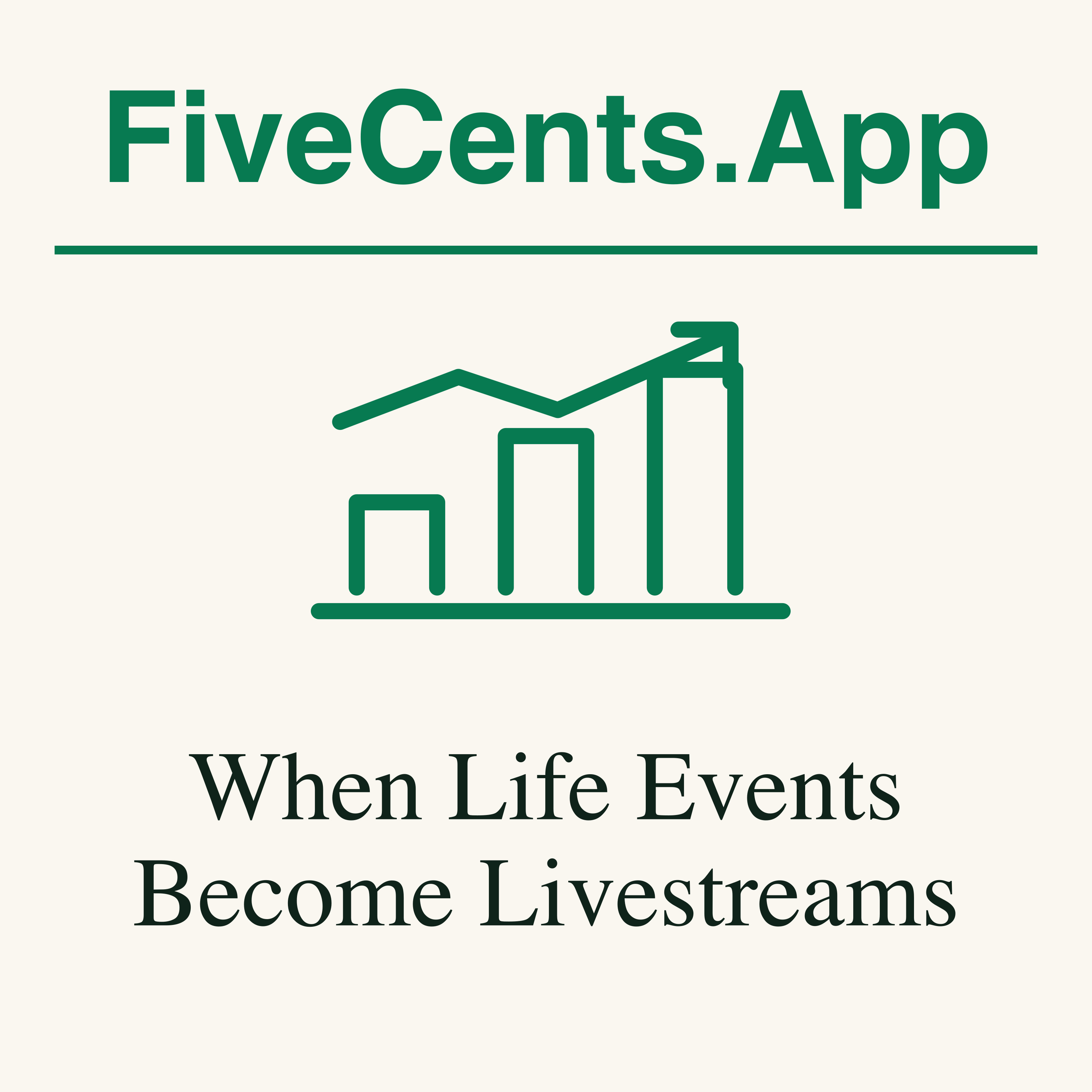 When Life Events Become Livestreams episode artwork