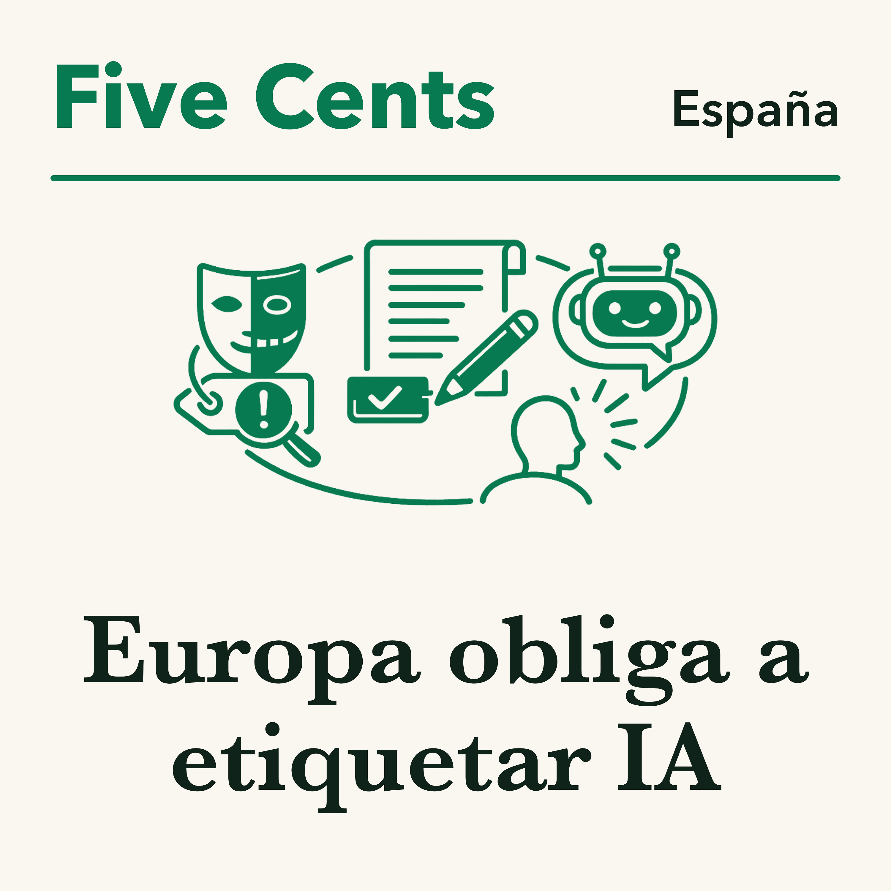 Portada de Five Cents España