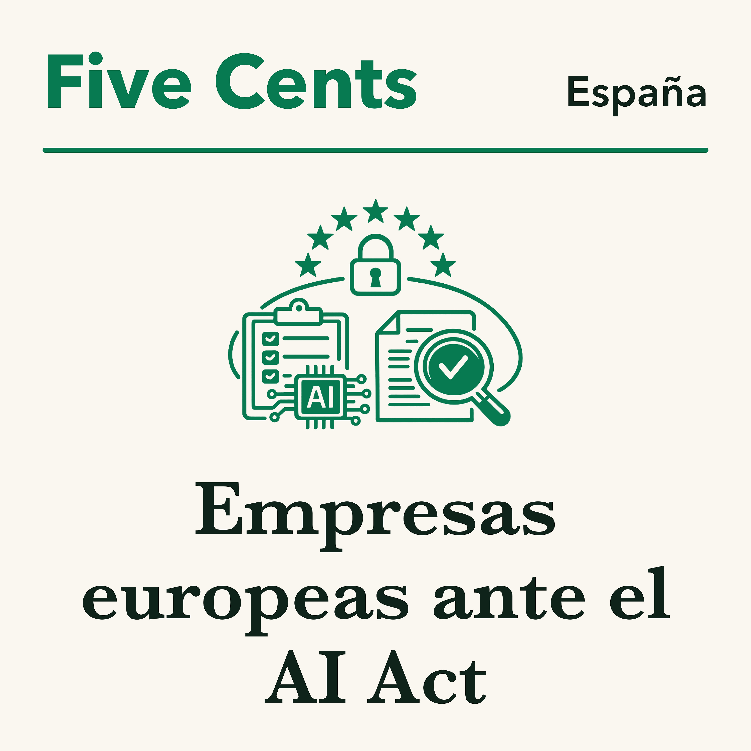Portada de Five Cents España