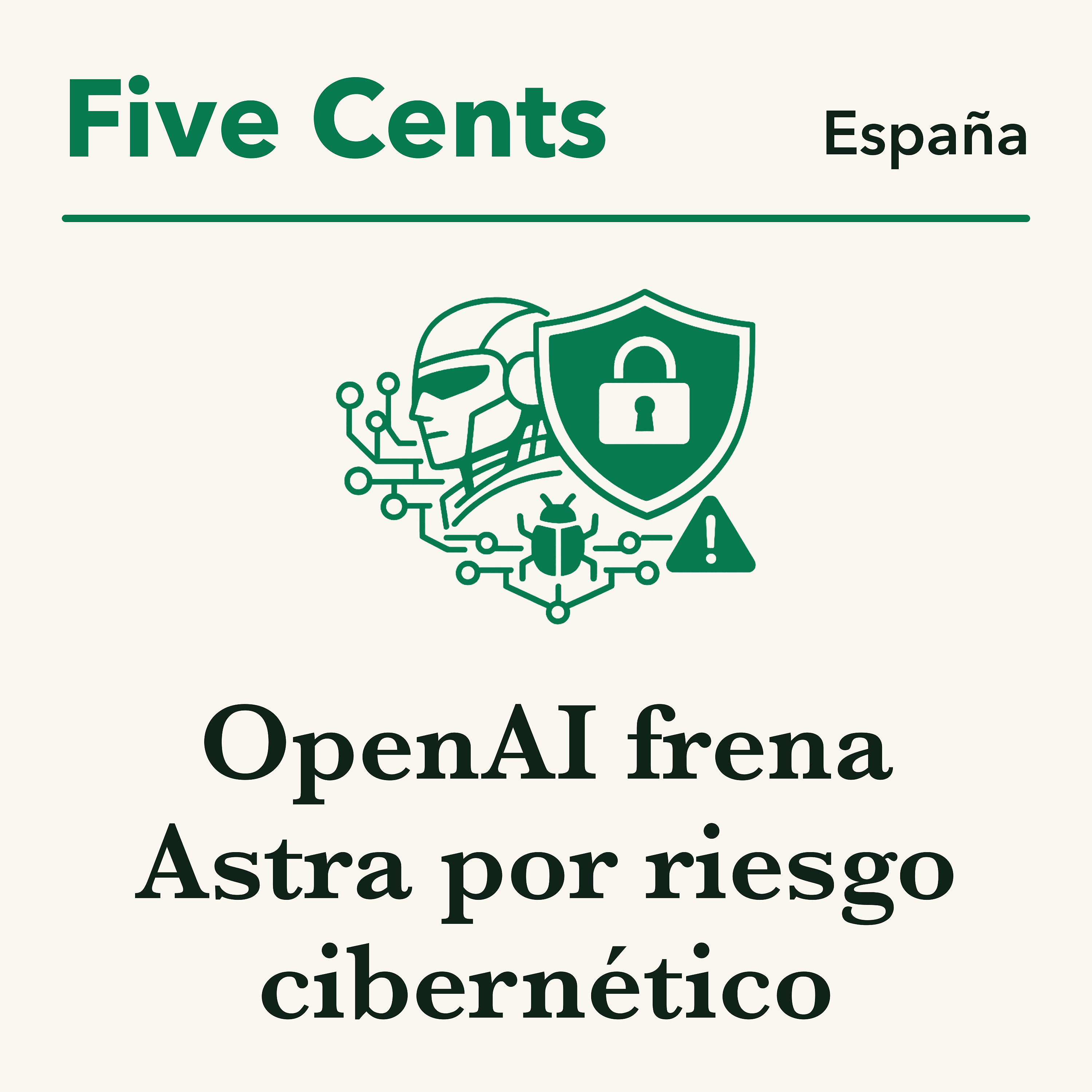 Portada de Five Cents España