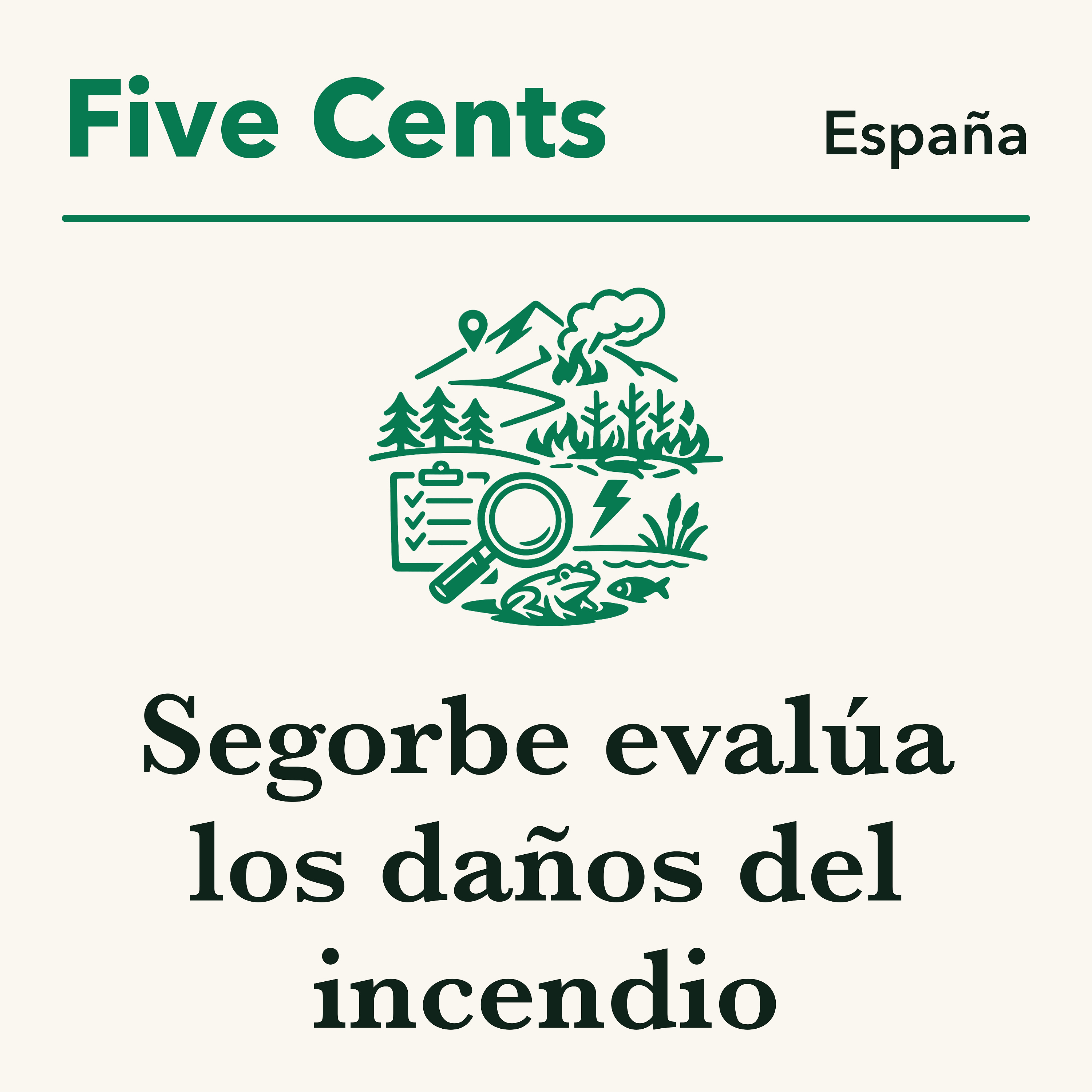 Portada de Five Cents España