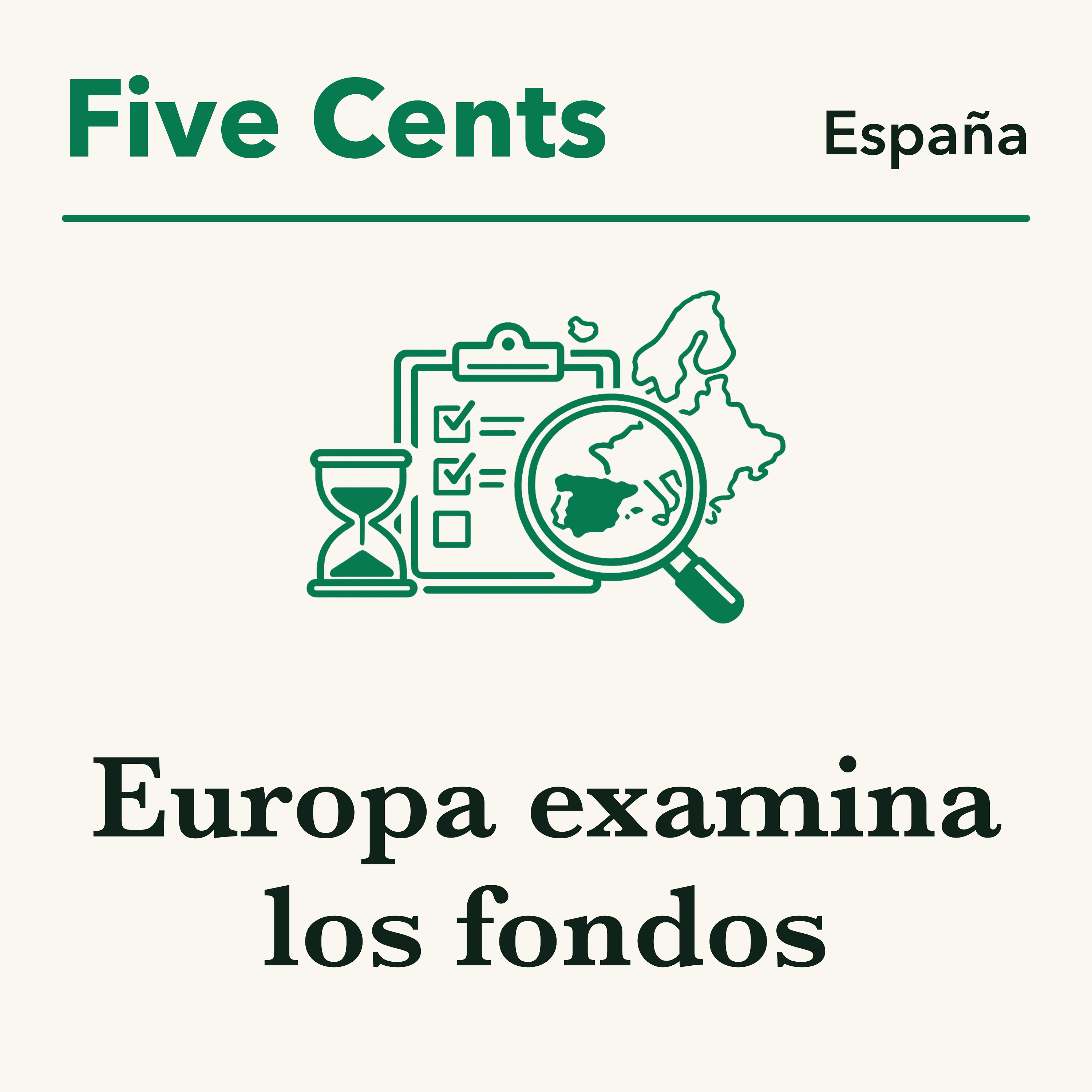 Portada de Five Cents España