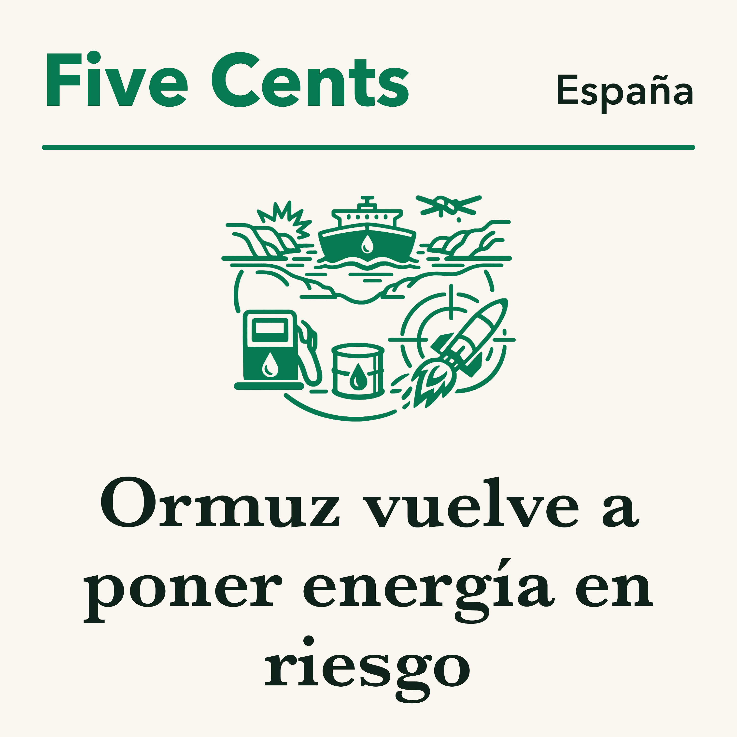 Portada de Five Cents España