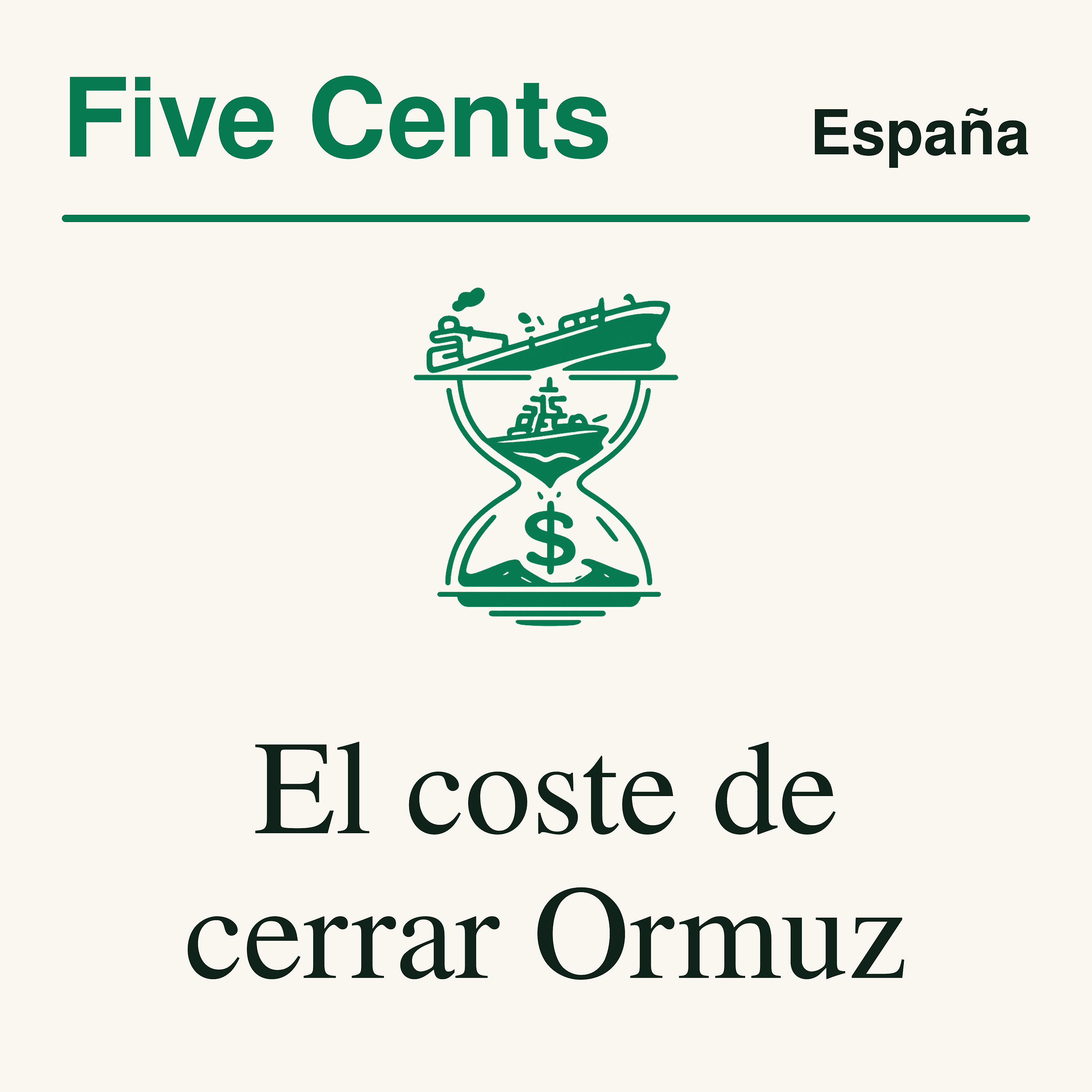 Portada de Five Cents España