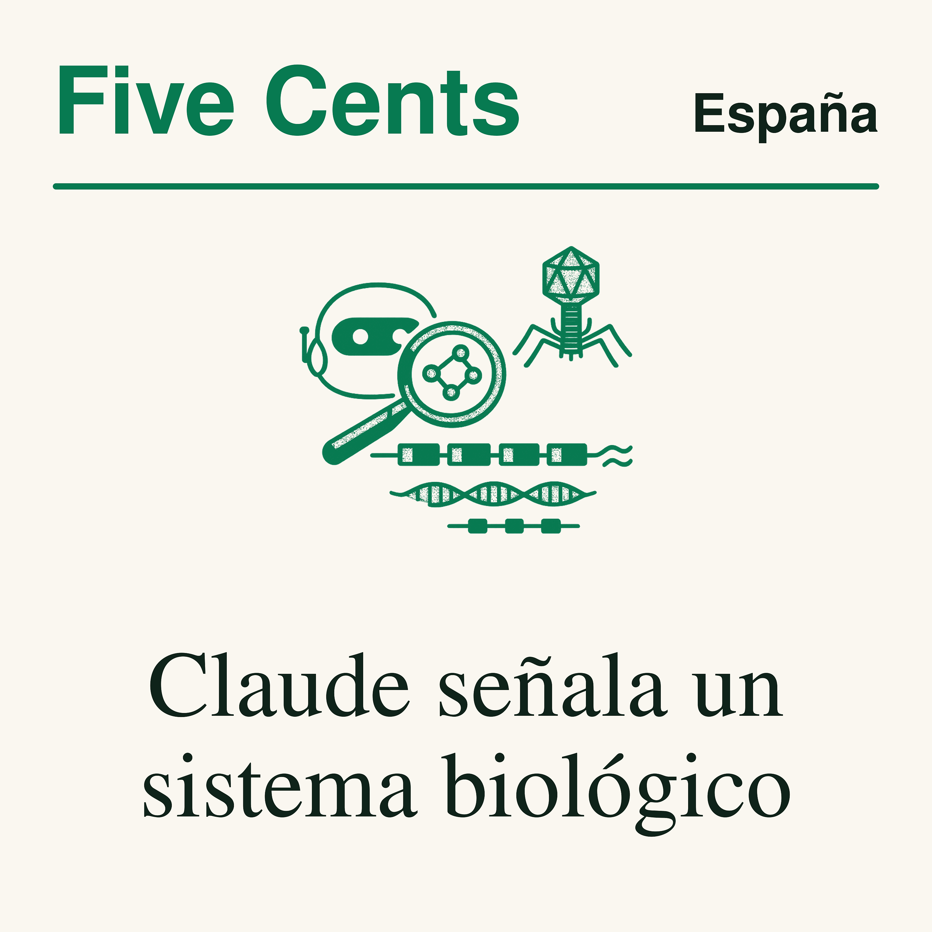 Portada de Five Cents España
