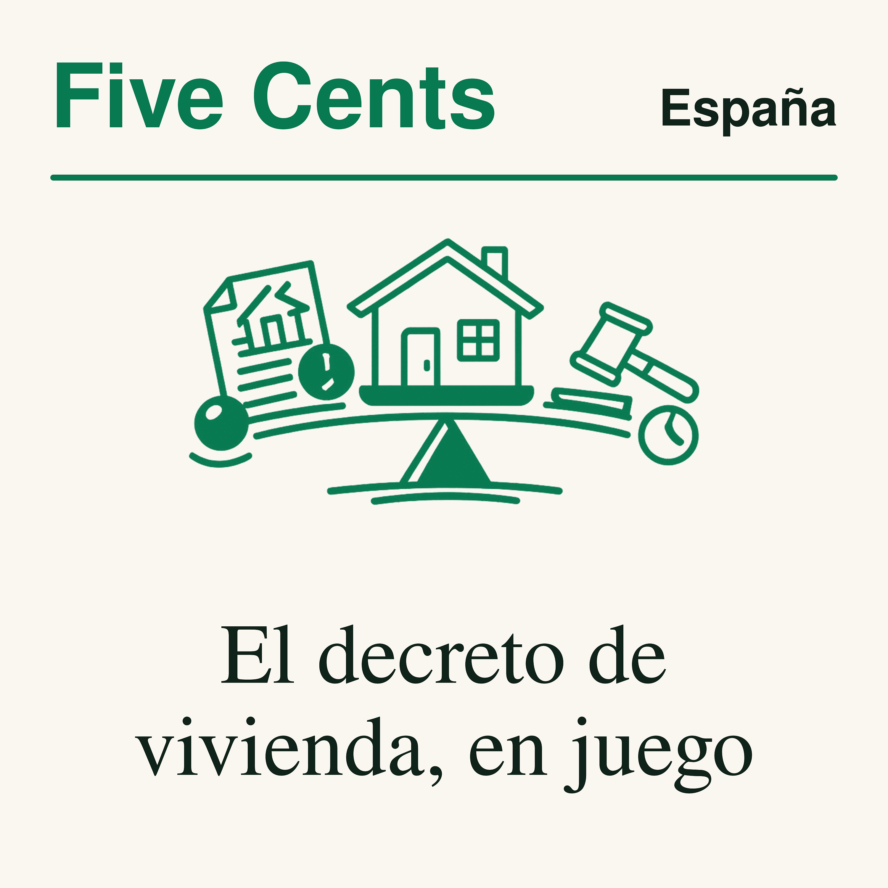 Portada de Five Cents España