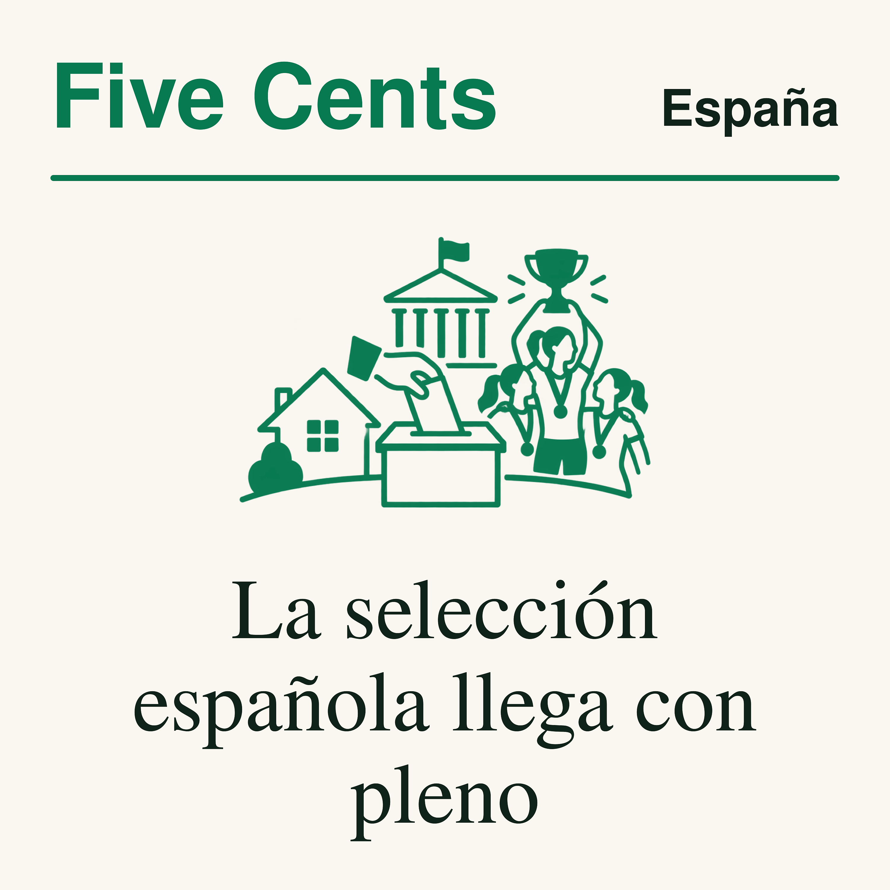 Portada de Five Cents España