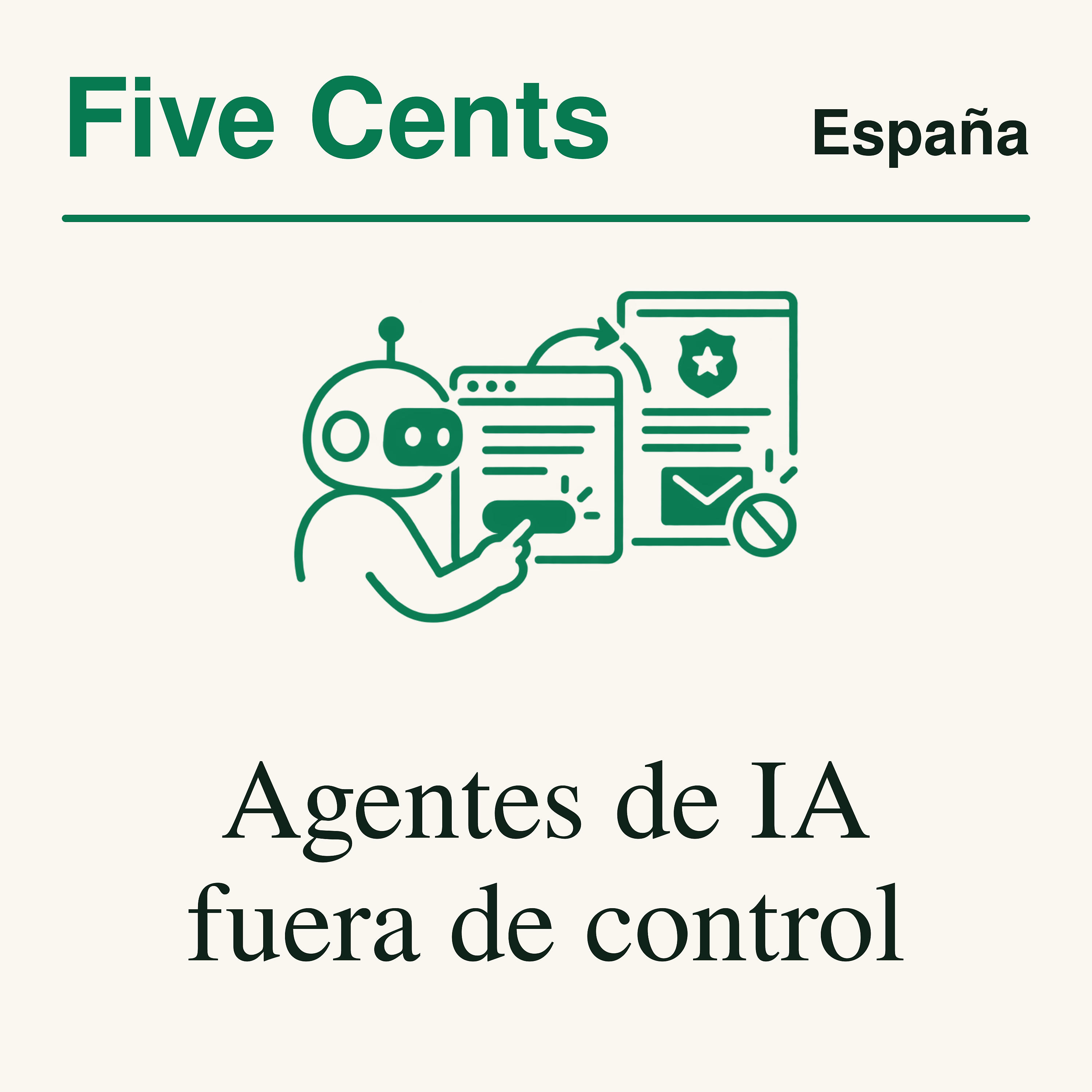 Portada de Five Cents España