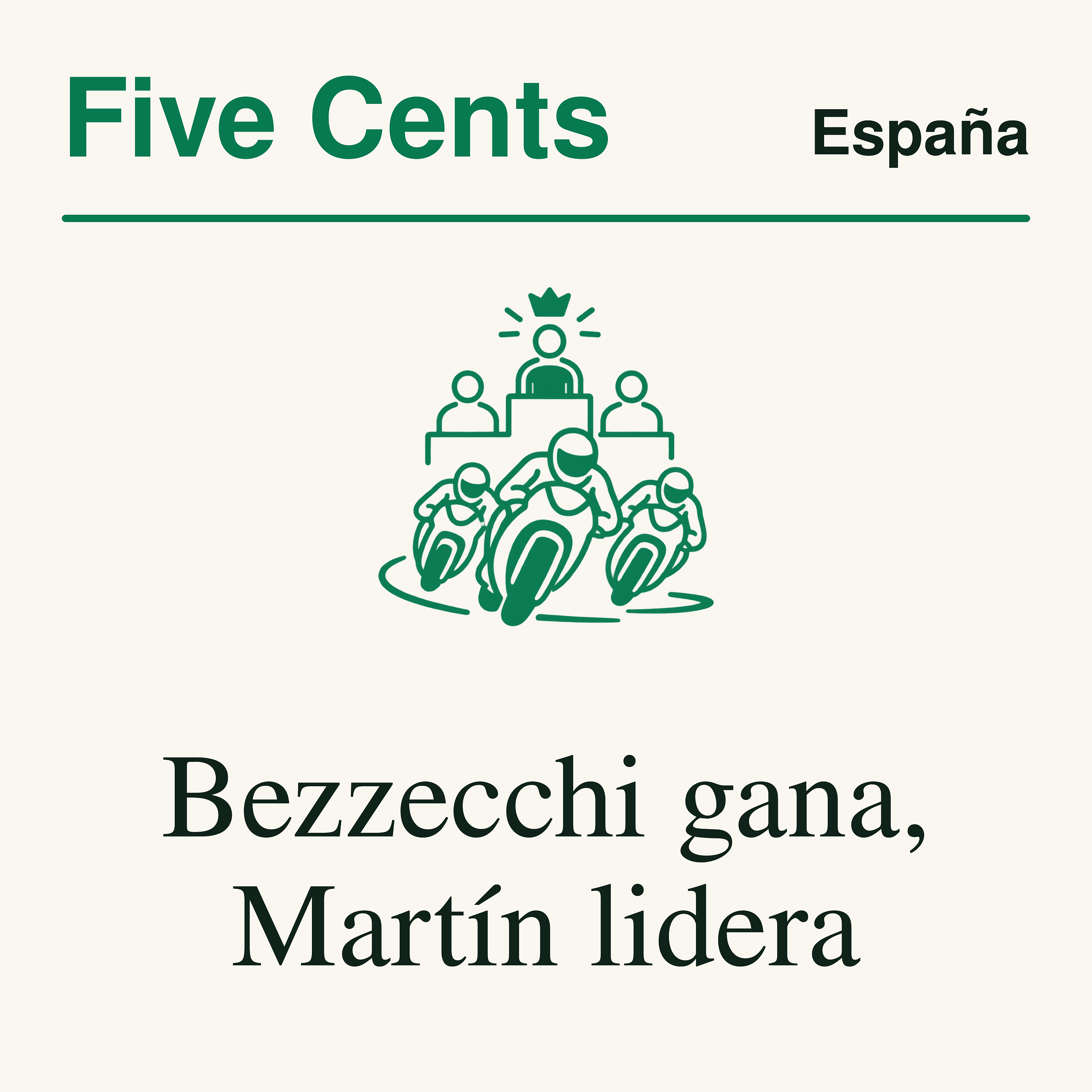 Portada de Five Cents España