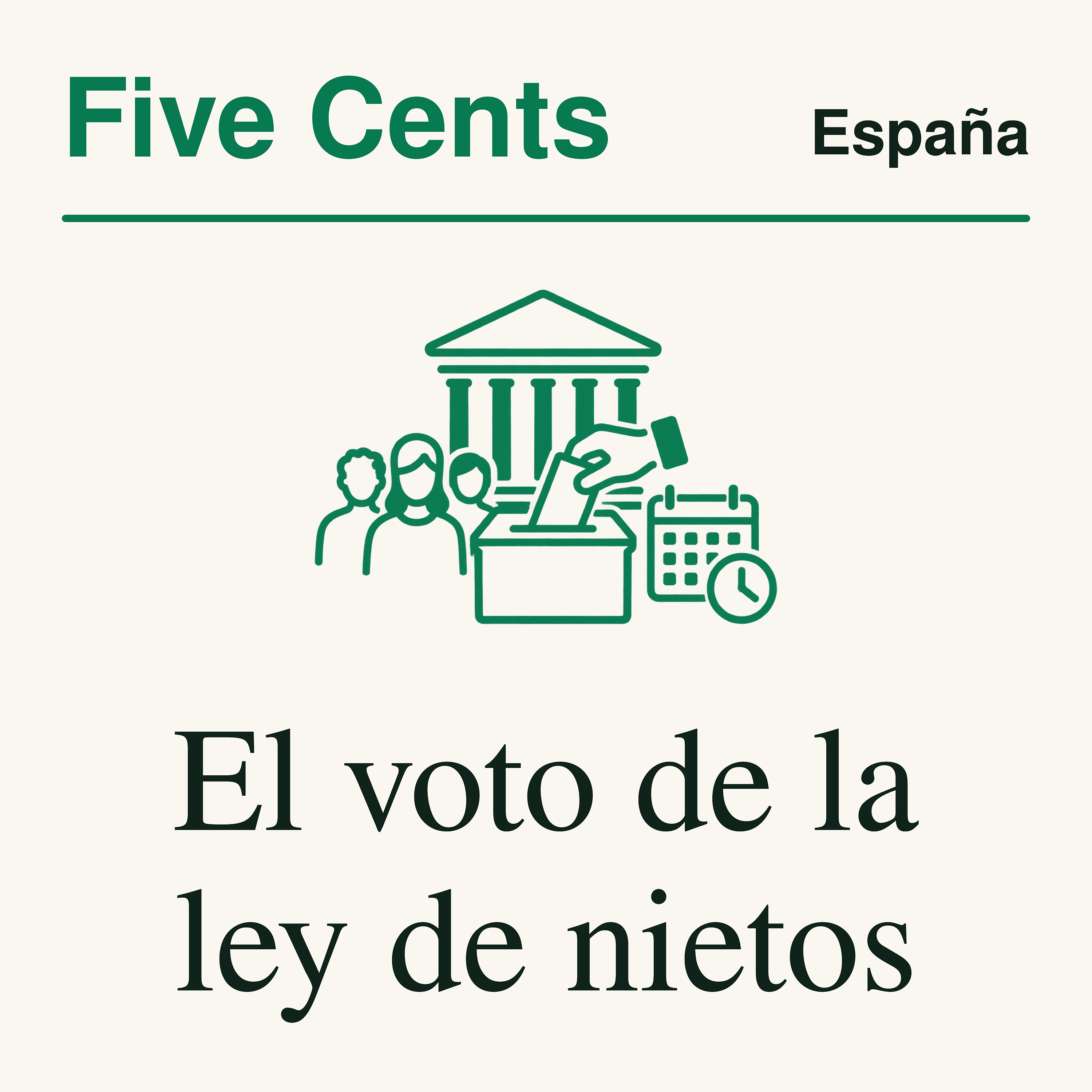 Portada de Five Cents España