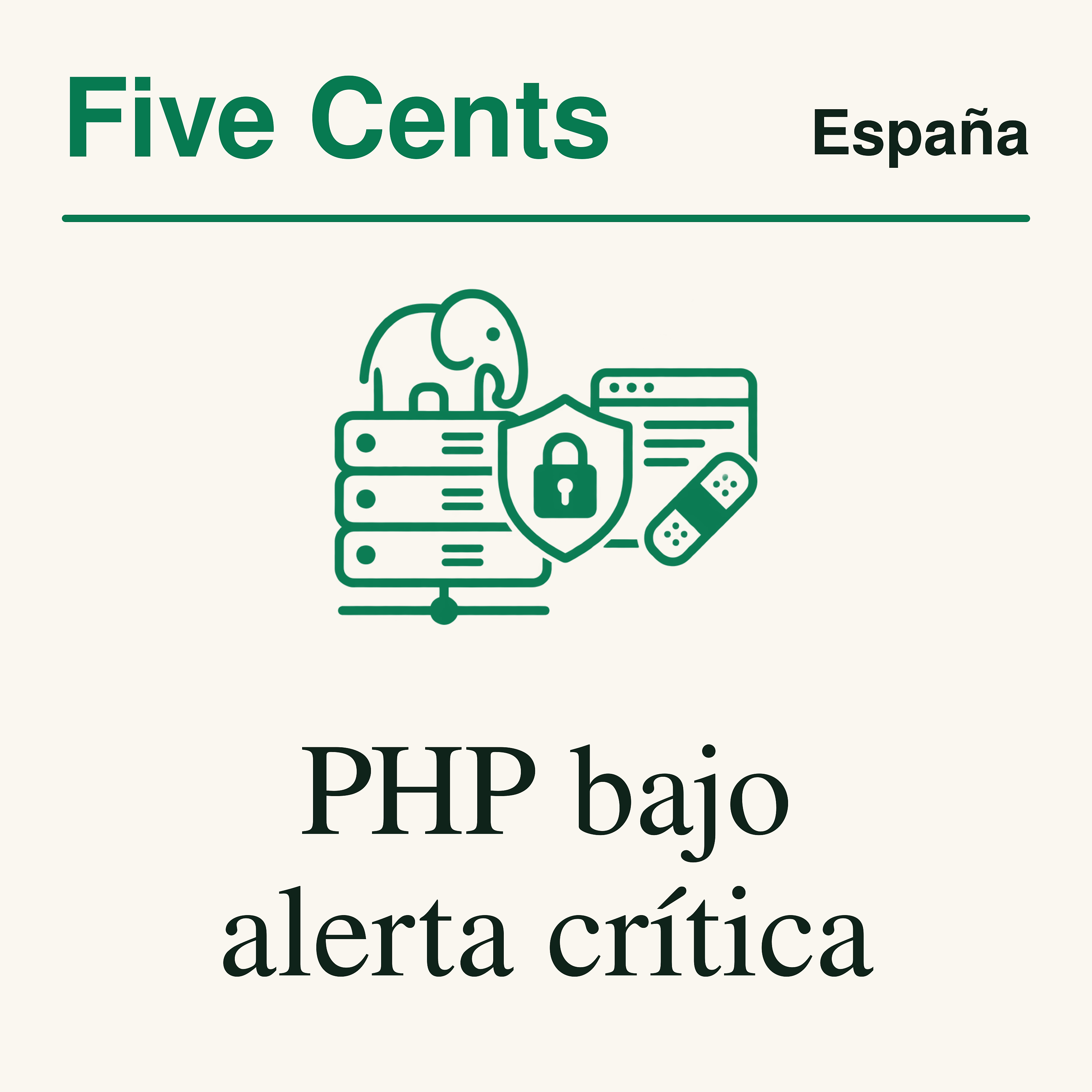 Portada de Five Cents España