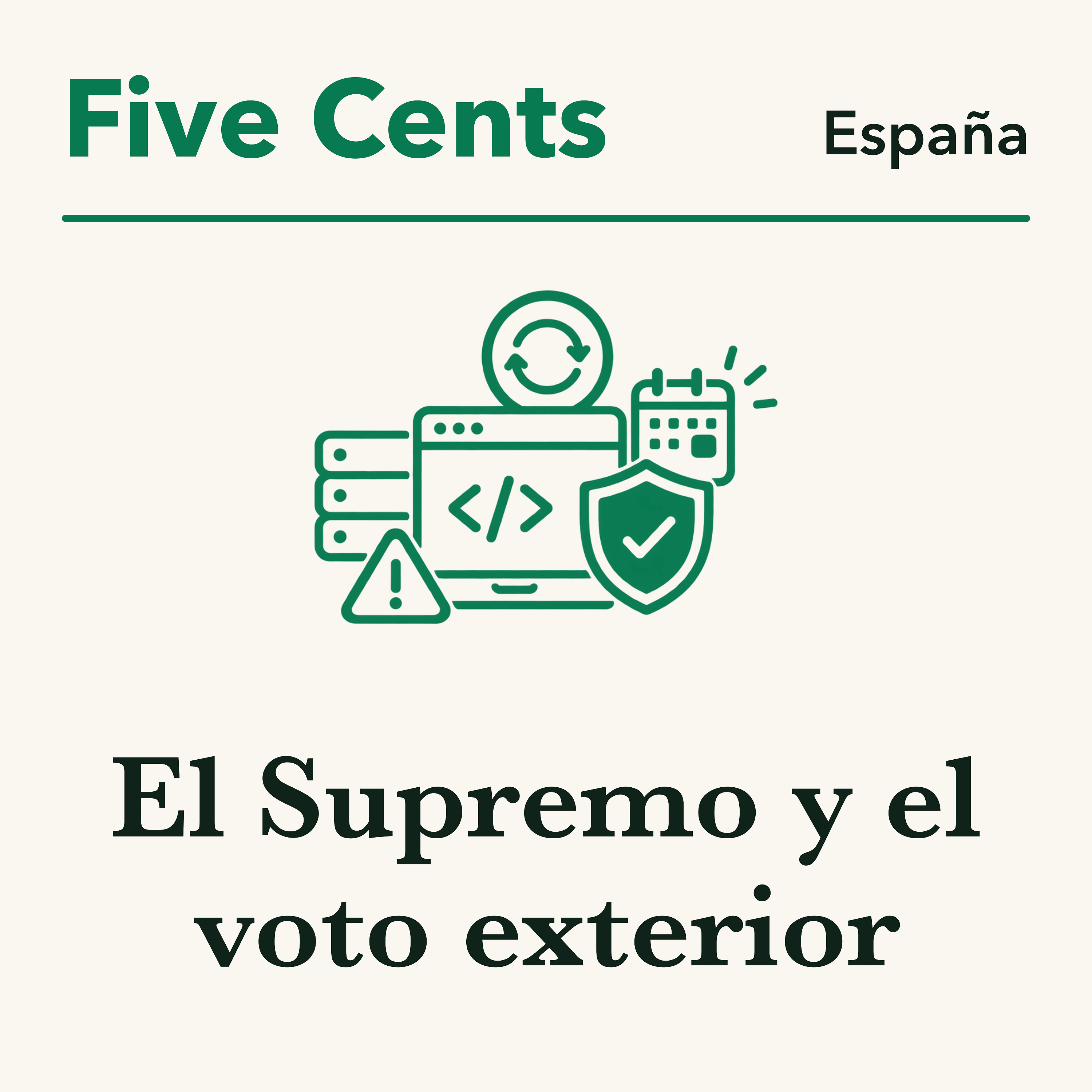 Portada de Five Cents España