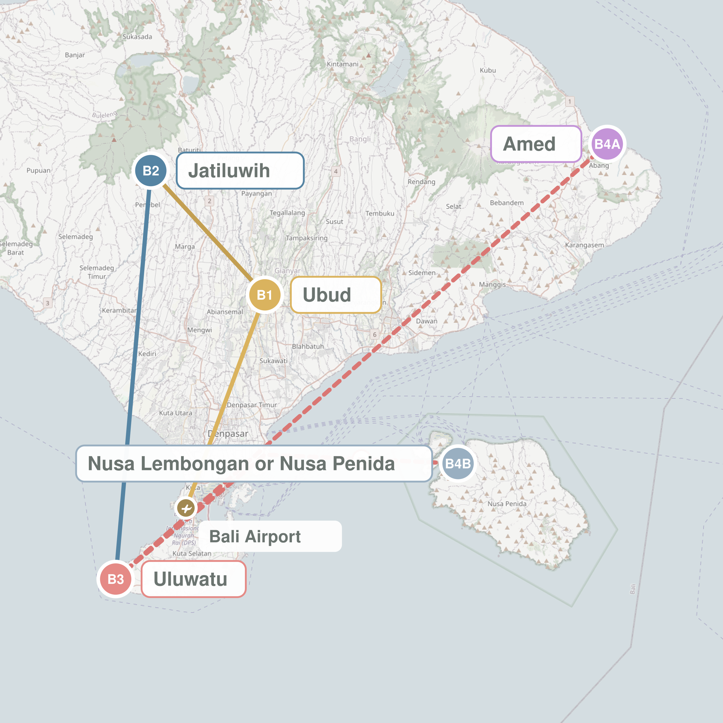 Travel route