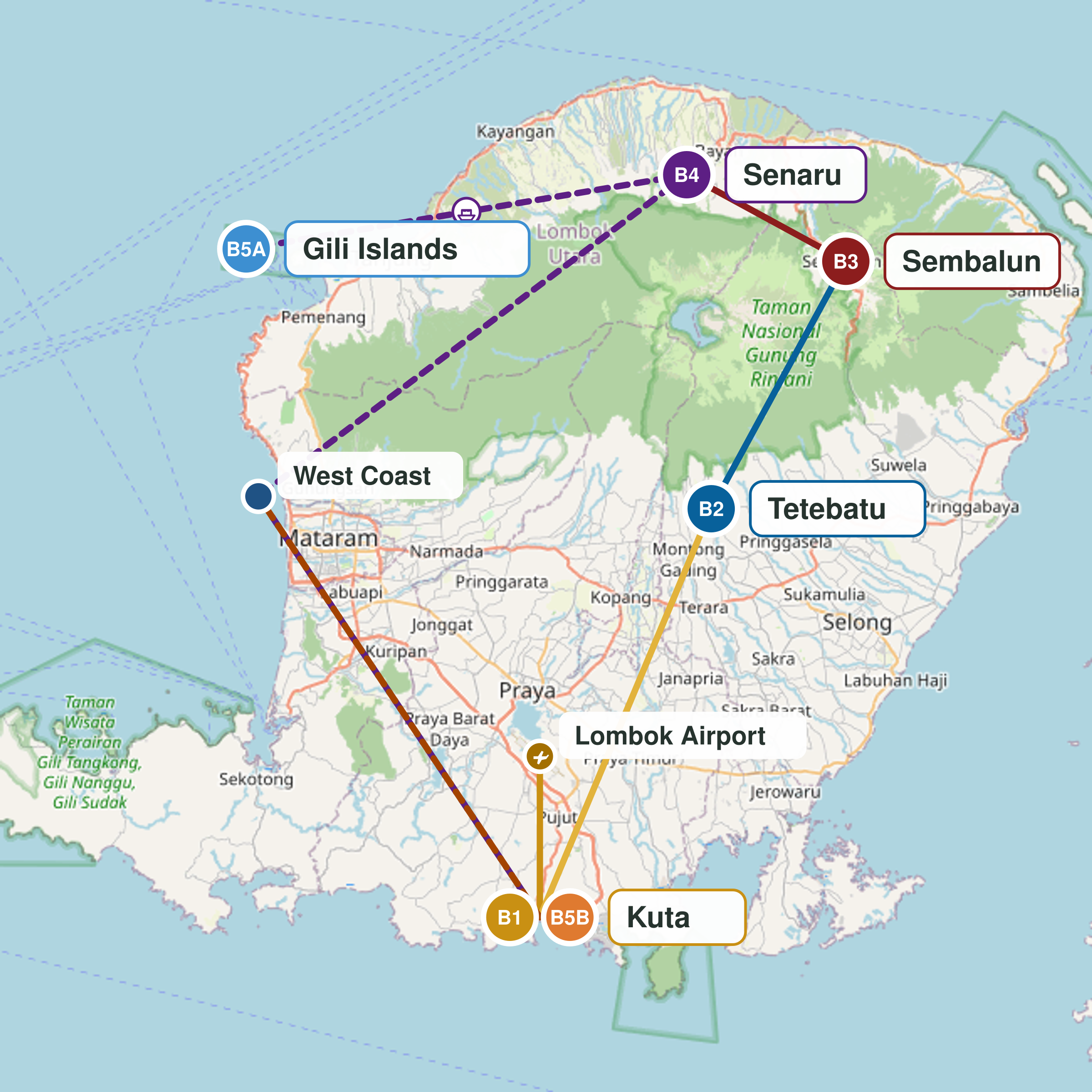 Travel route
