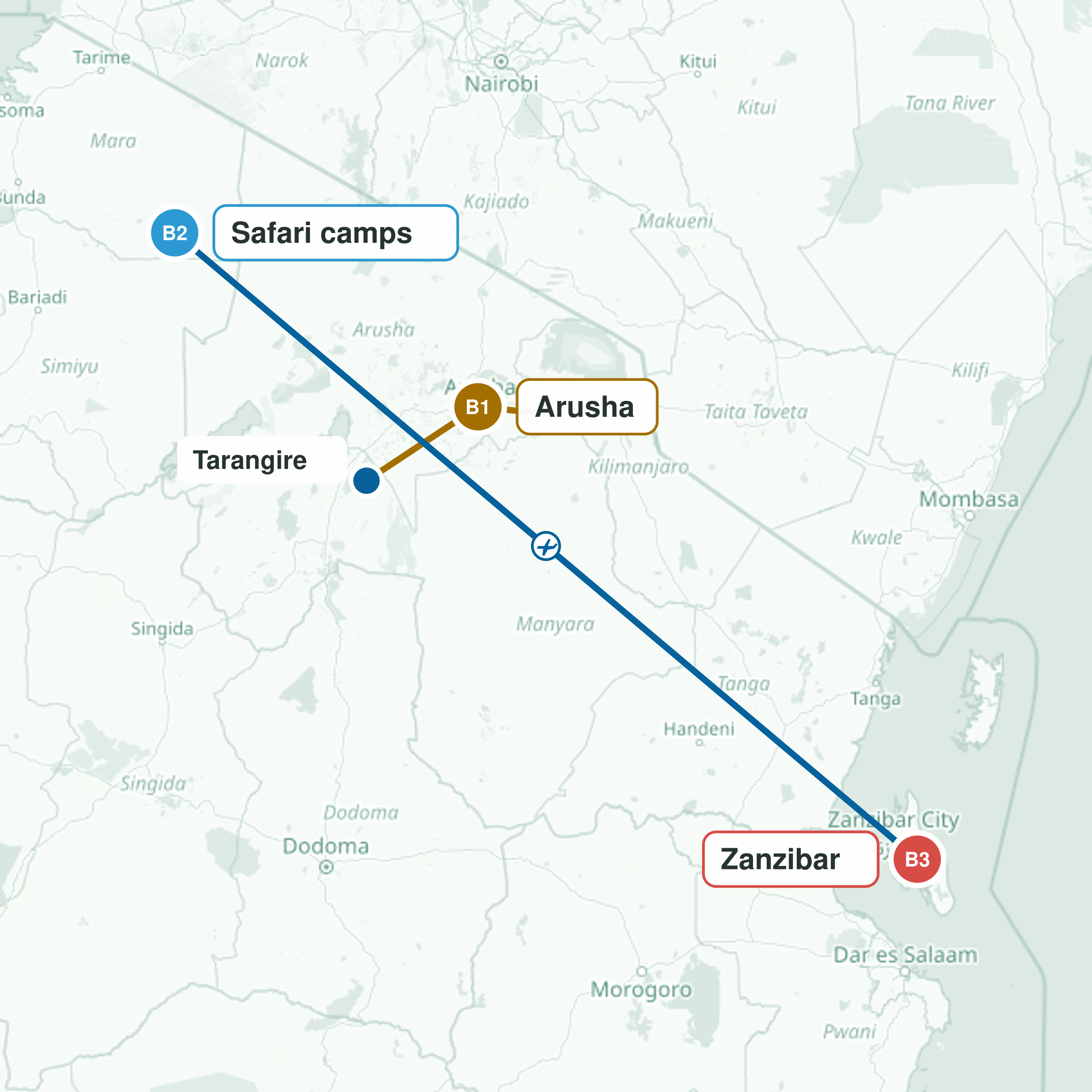 Travel route