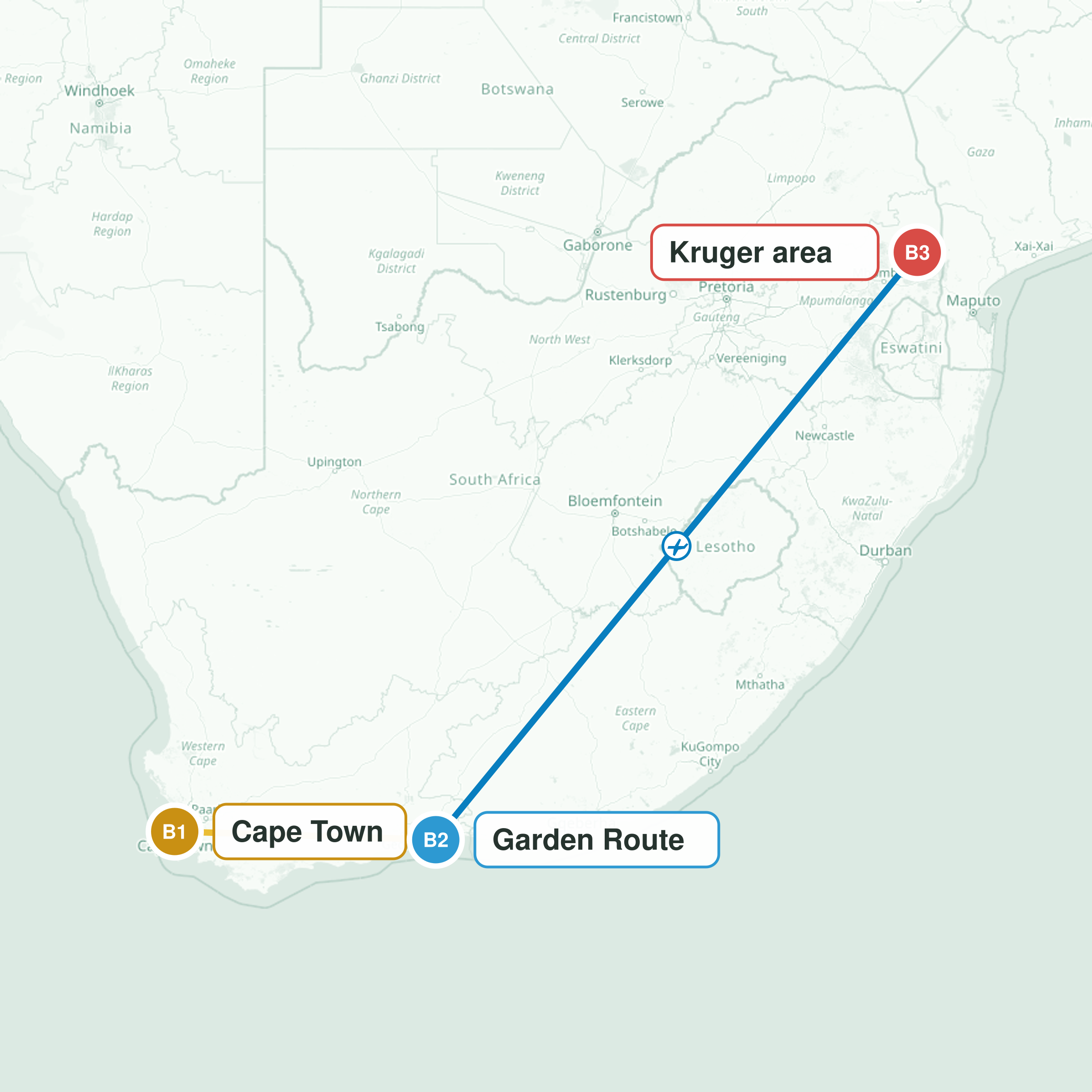 Travel route