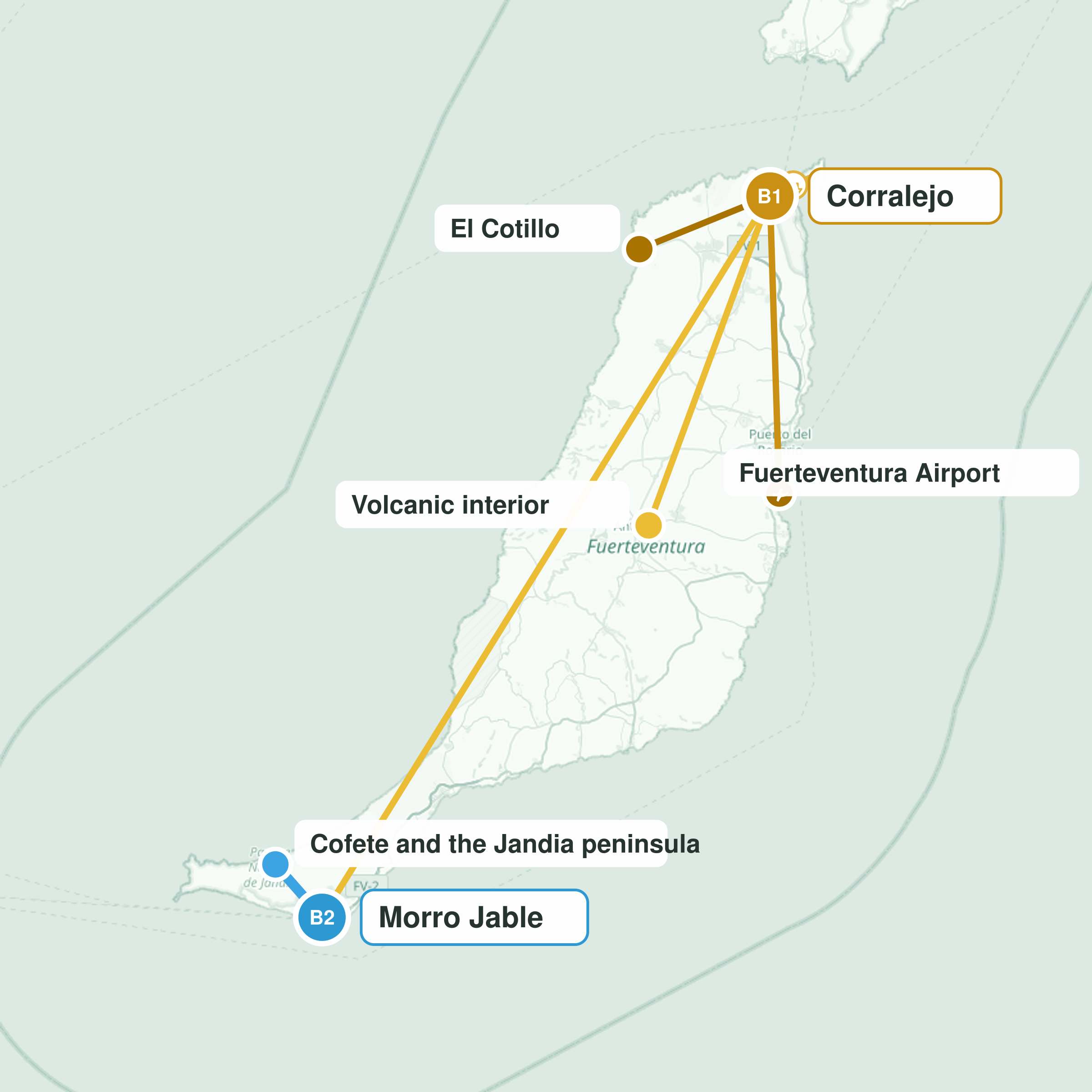 Travel route