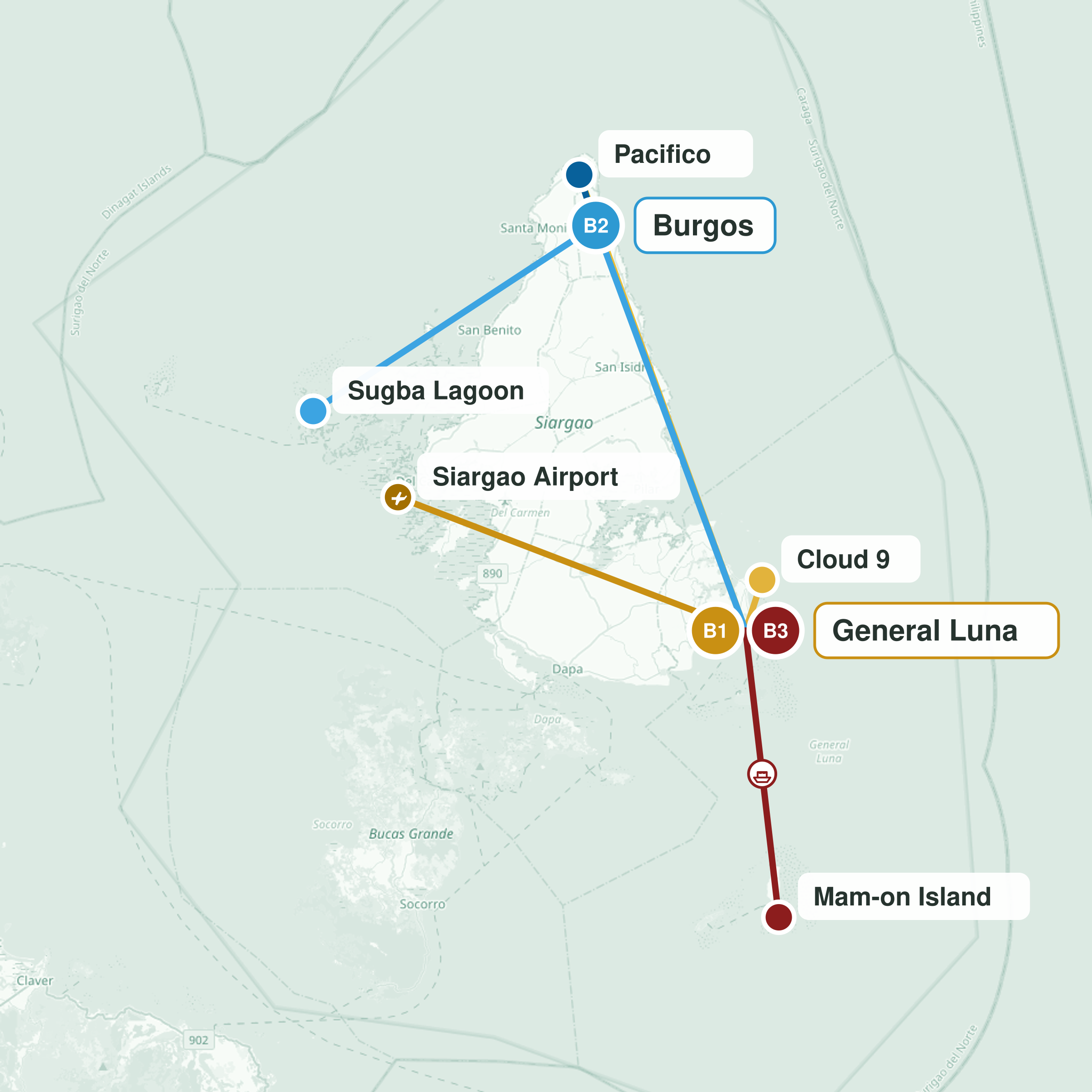 Travel route
