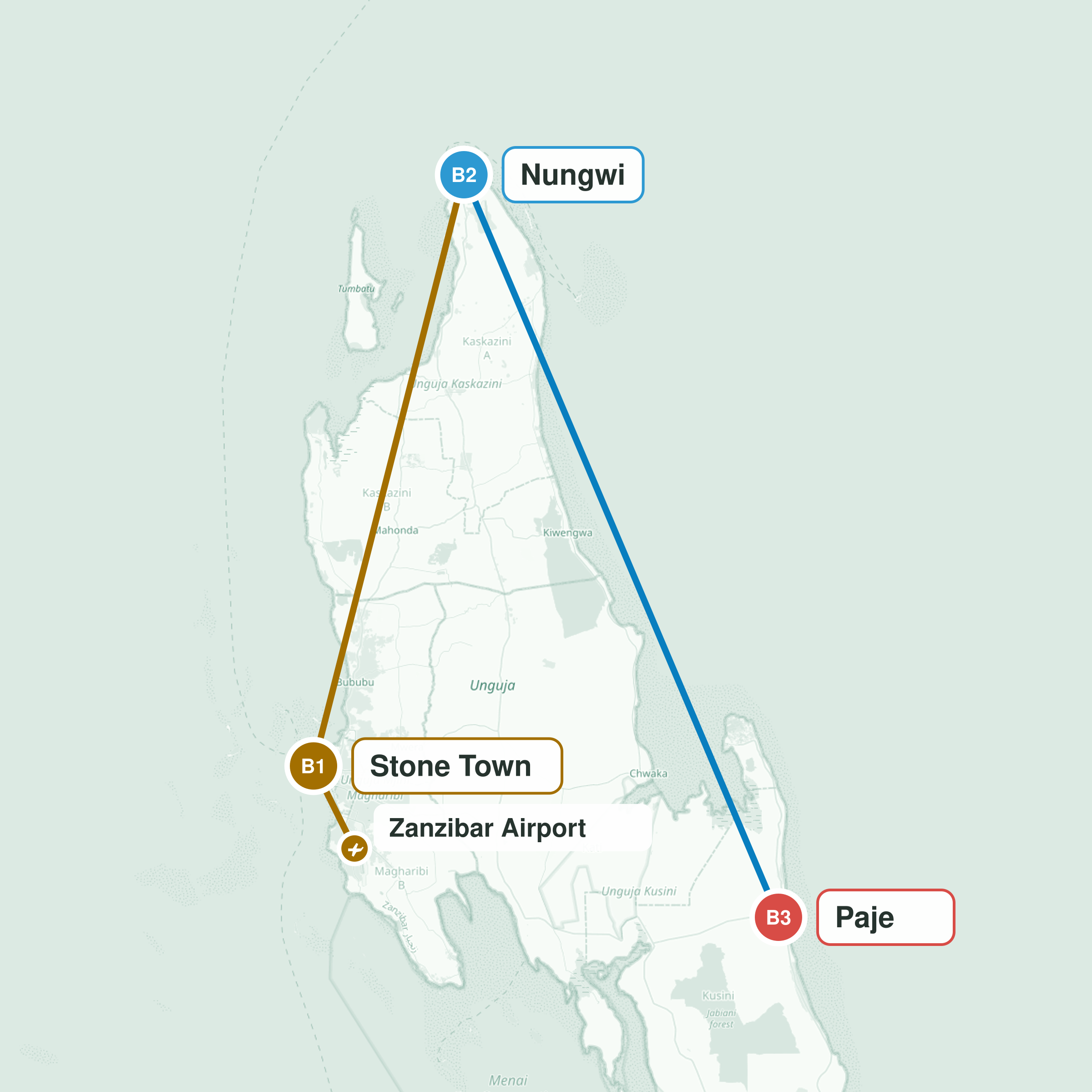 Travel route