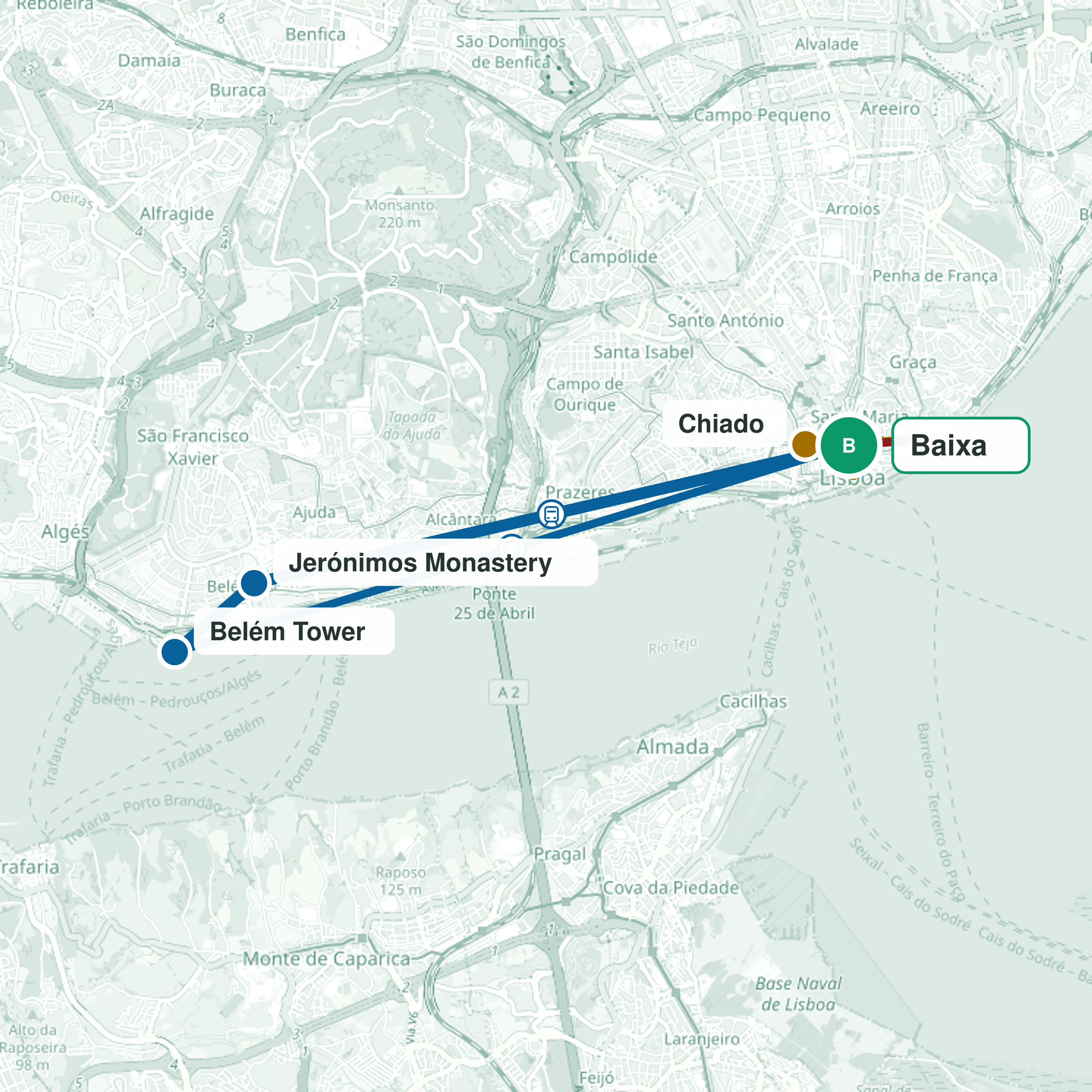Travel route