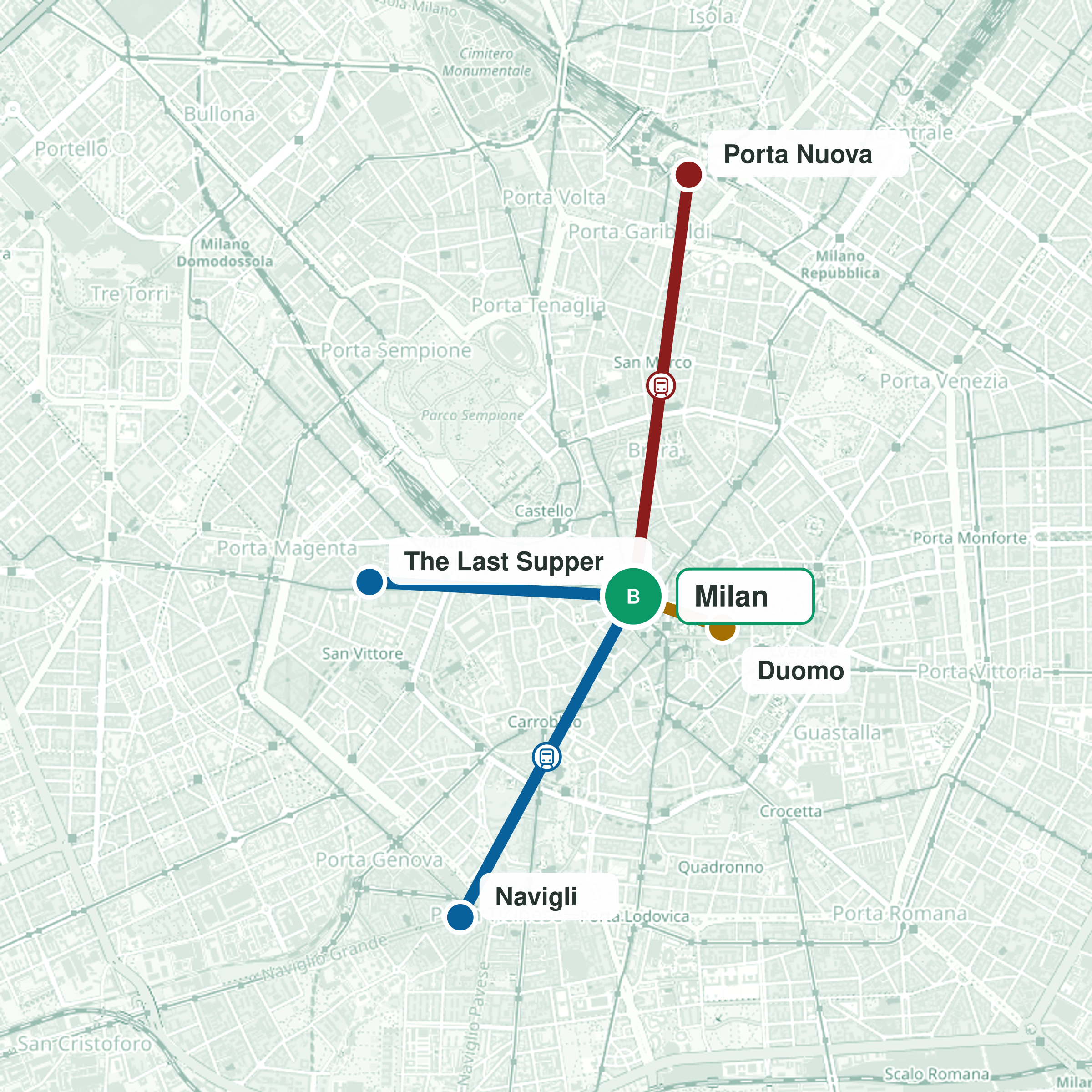 Travel route