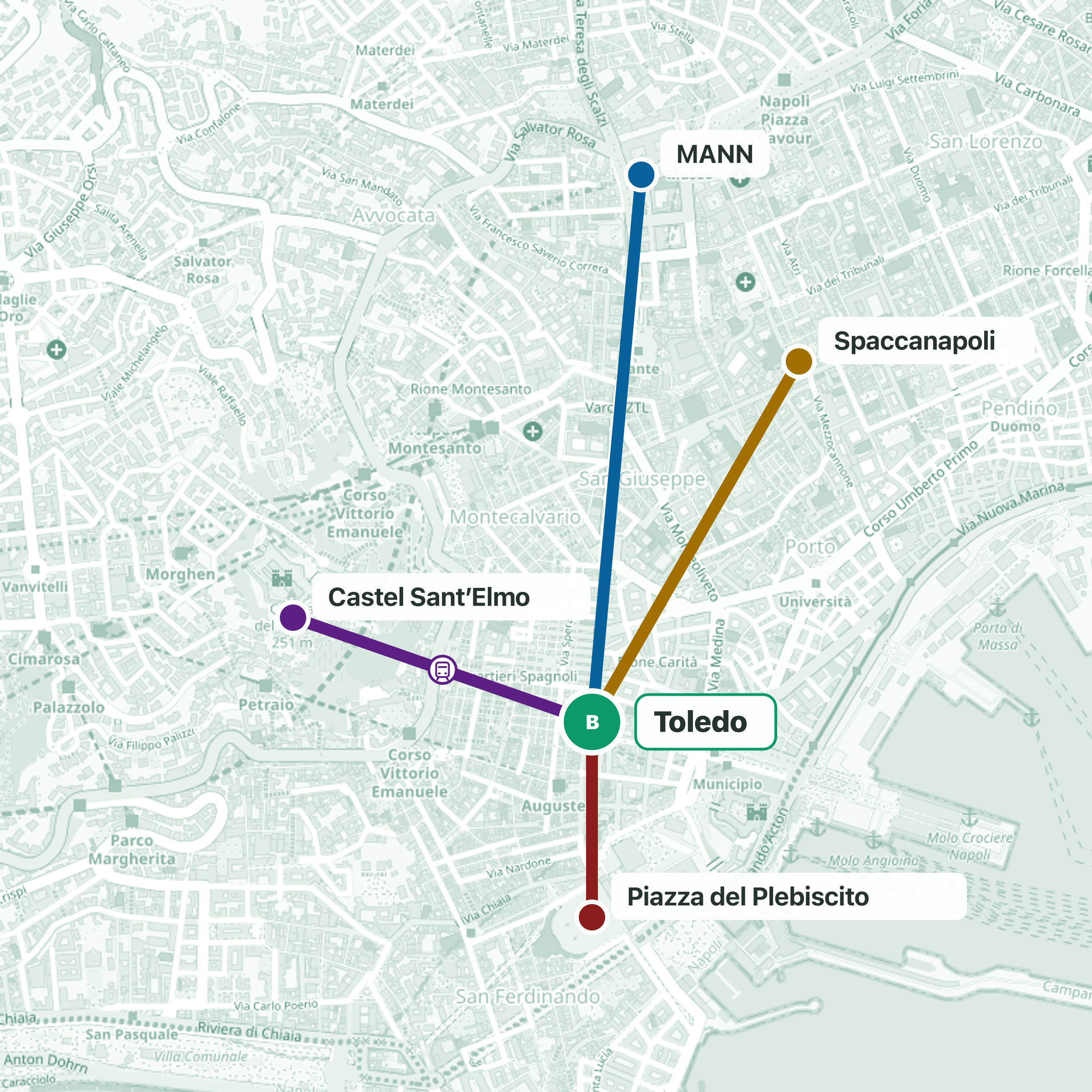Ruta del viaje