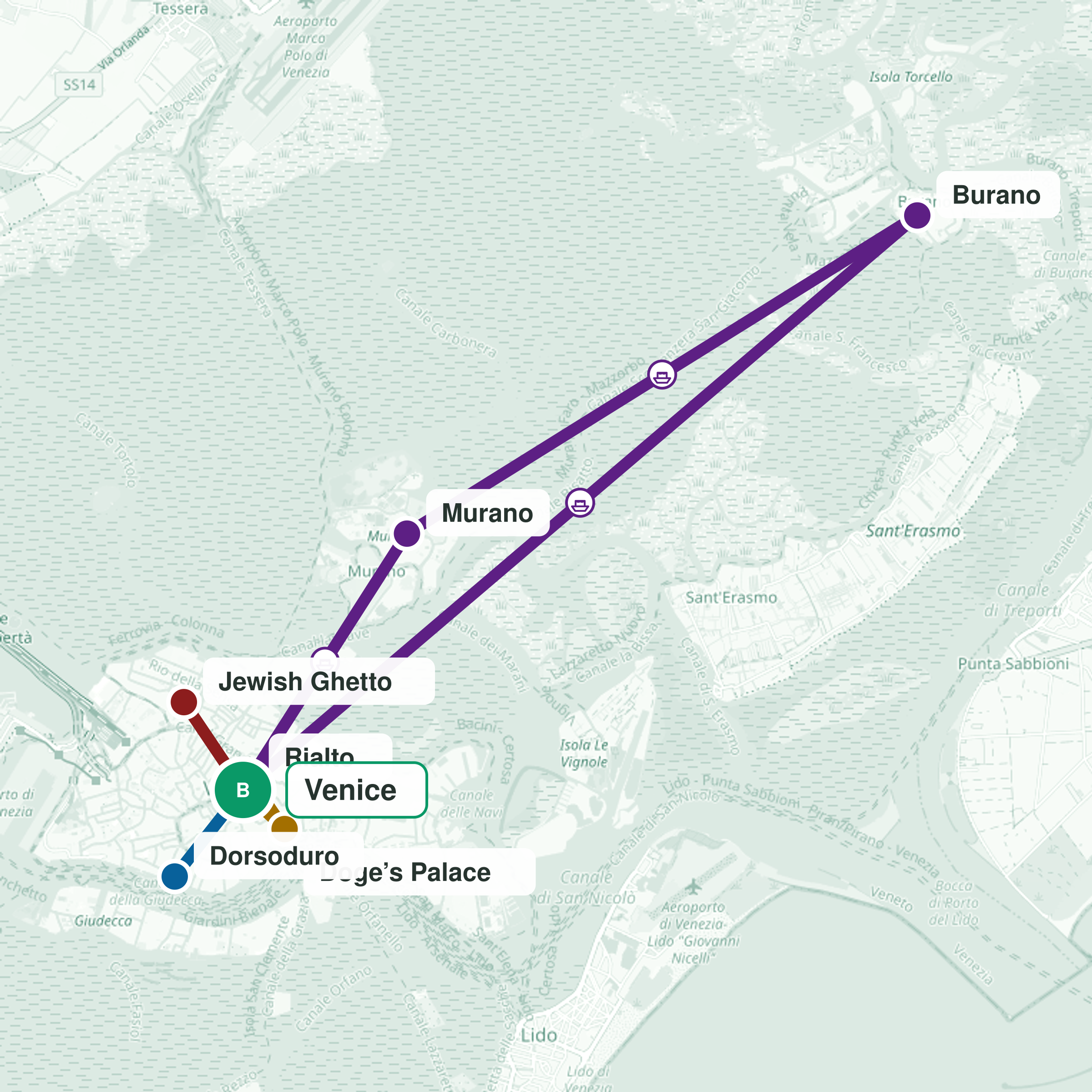 Travel route