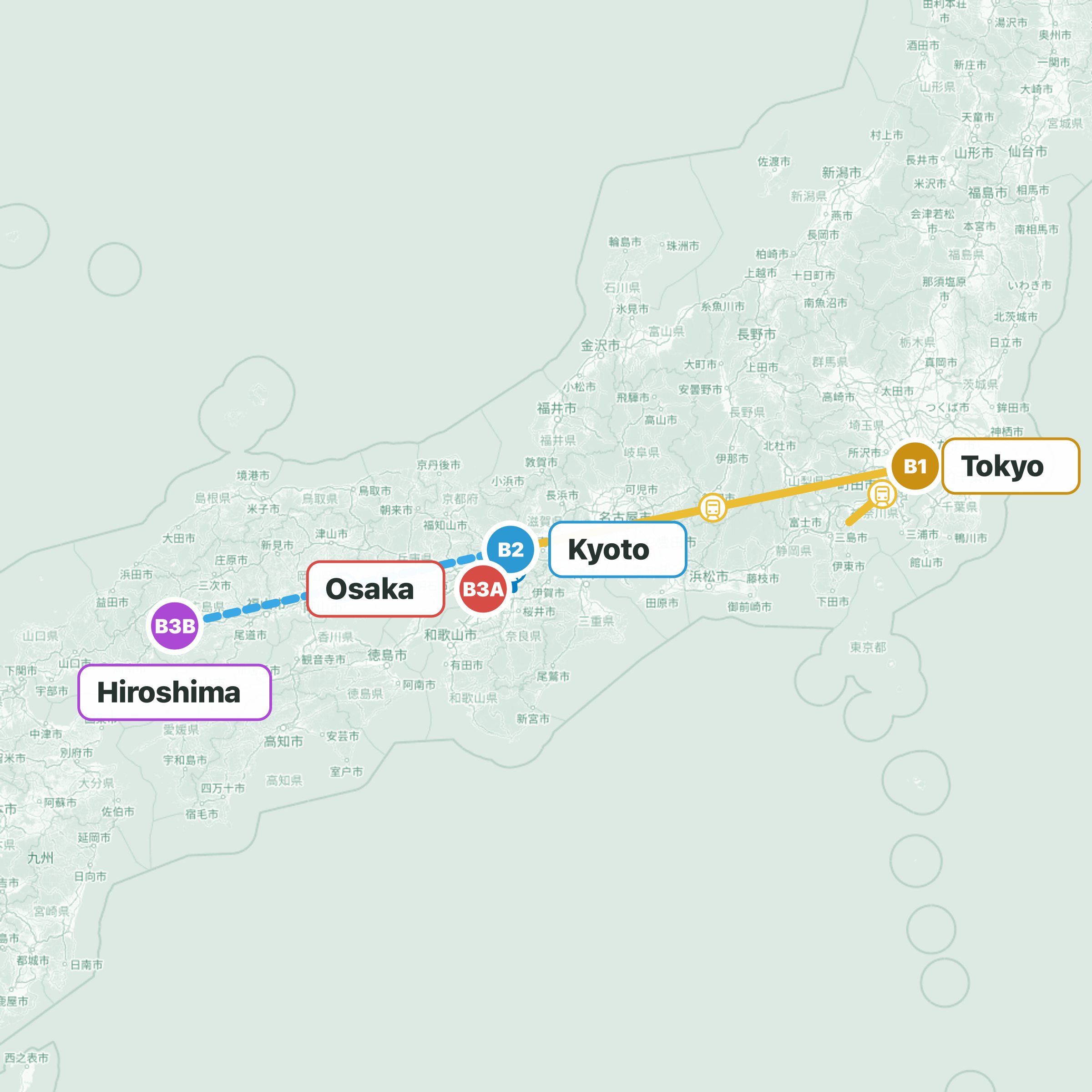 Travel route