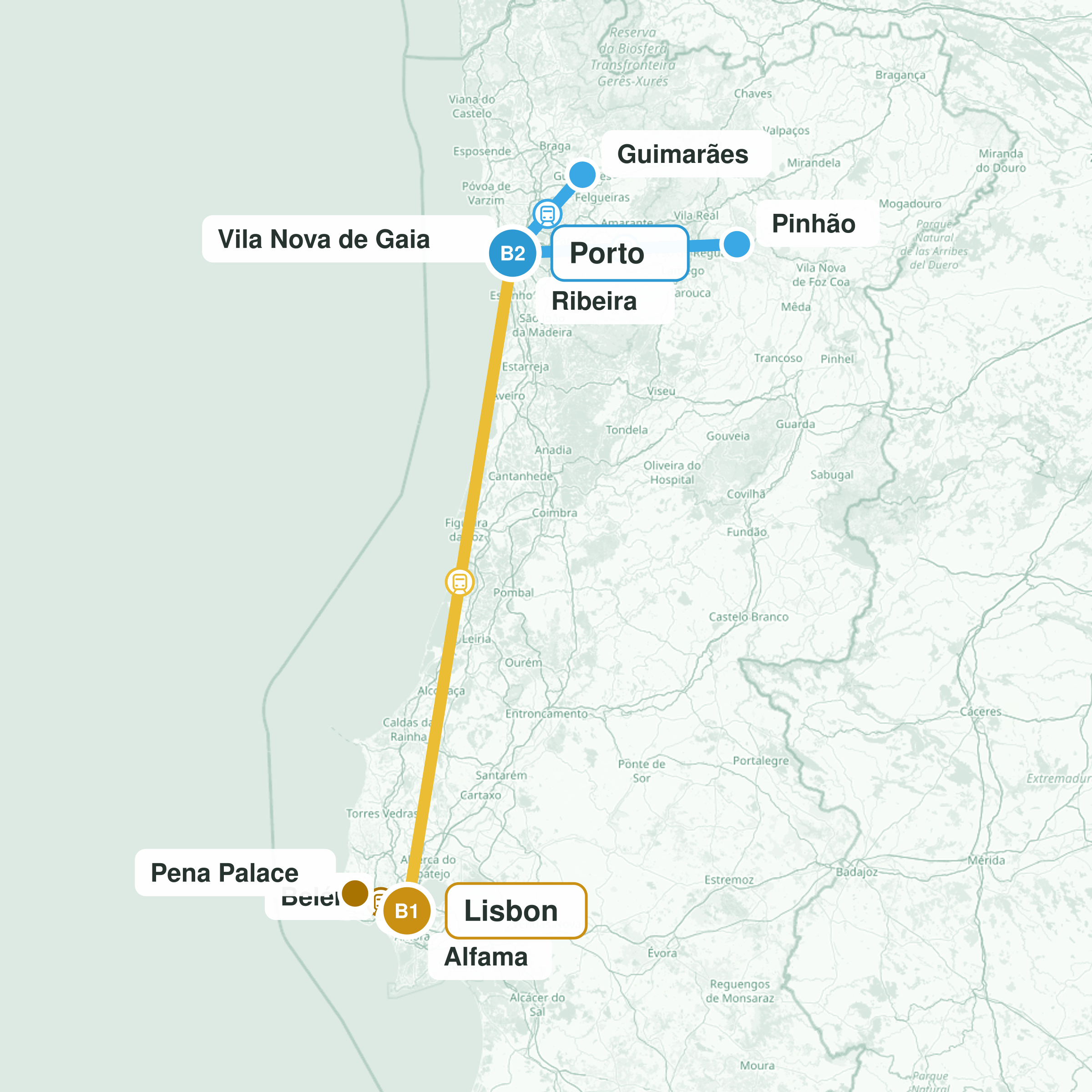 Travel route