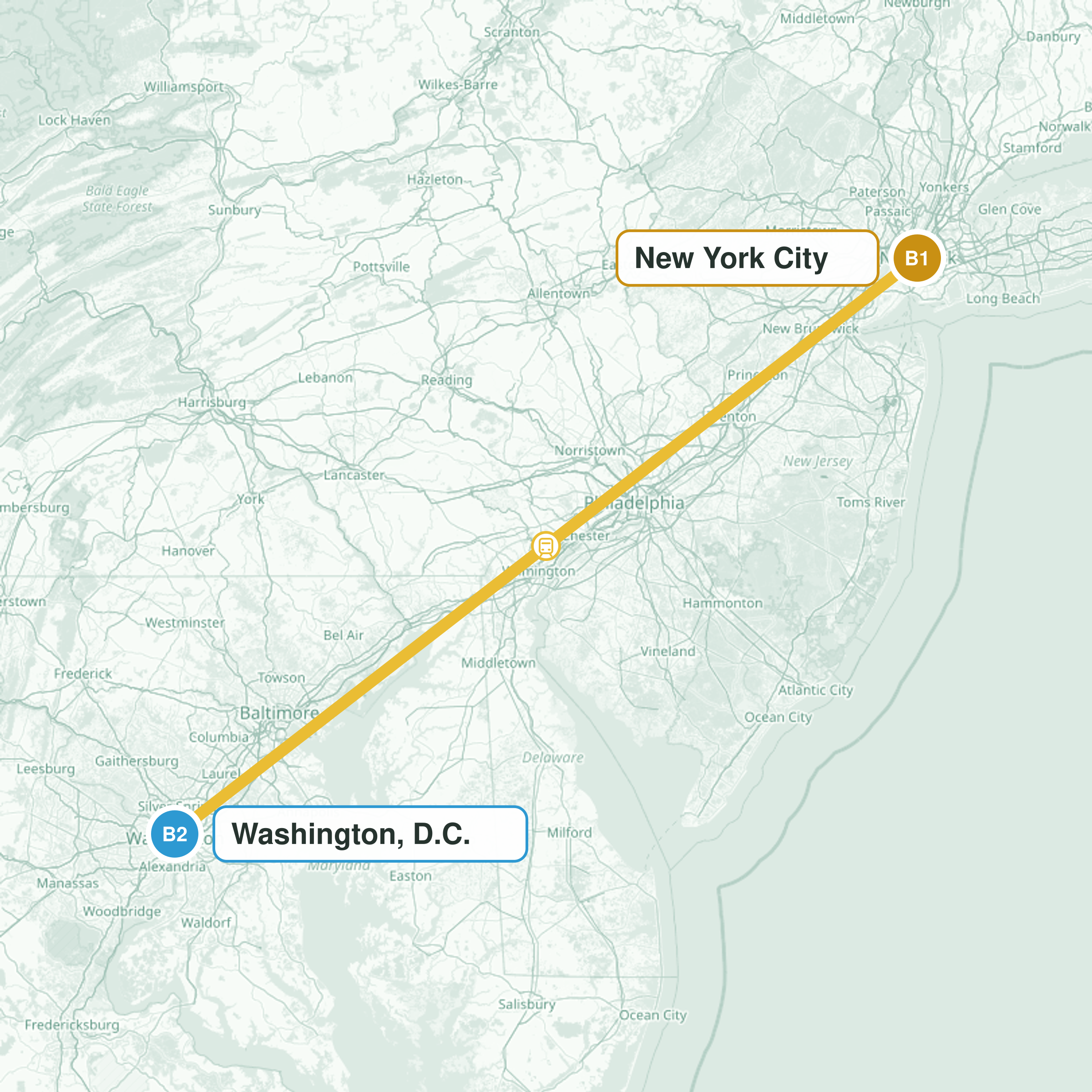 Travel route