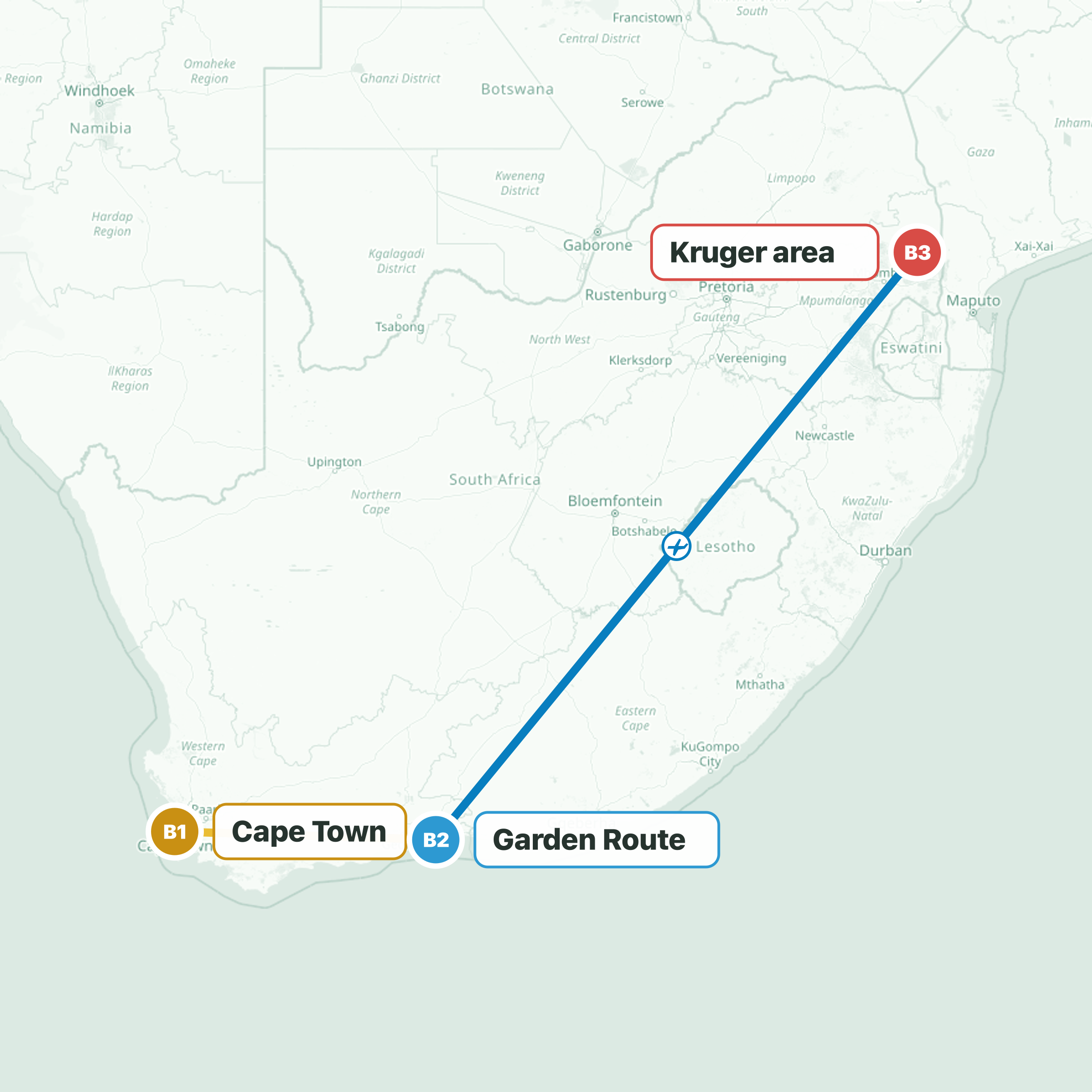 Travel route