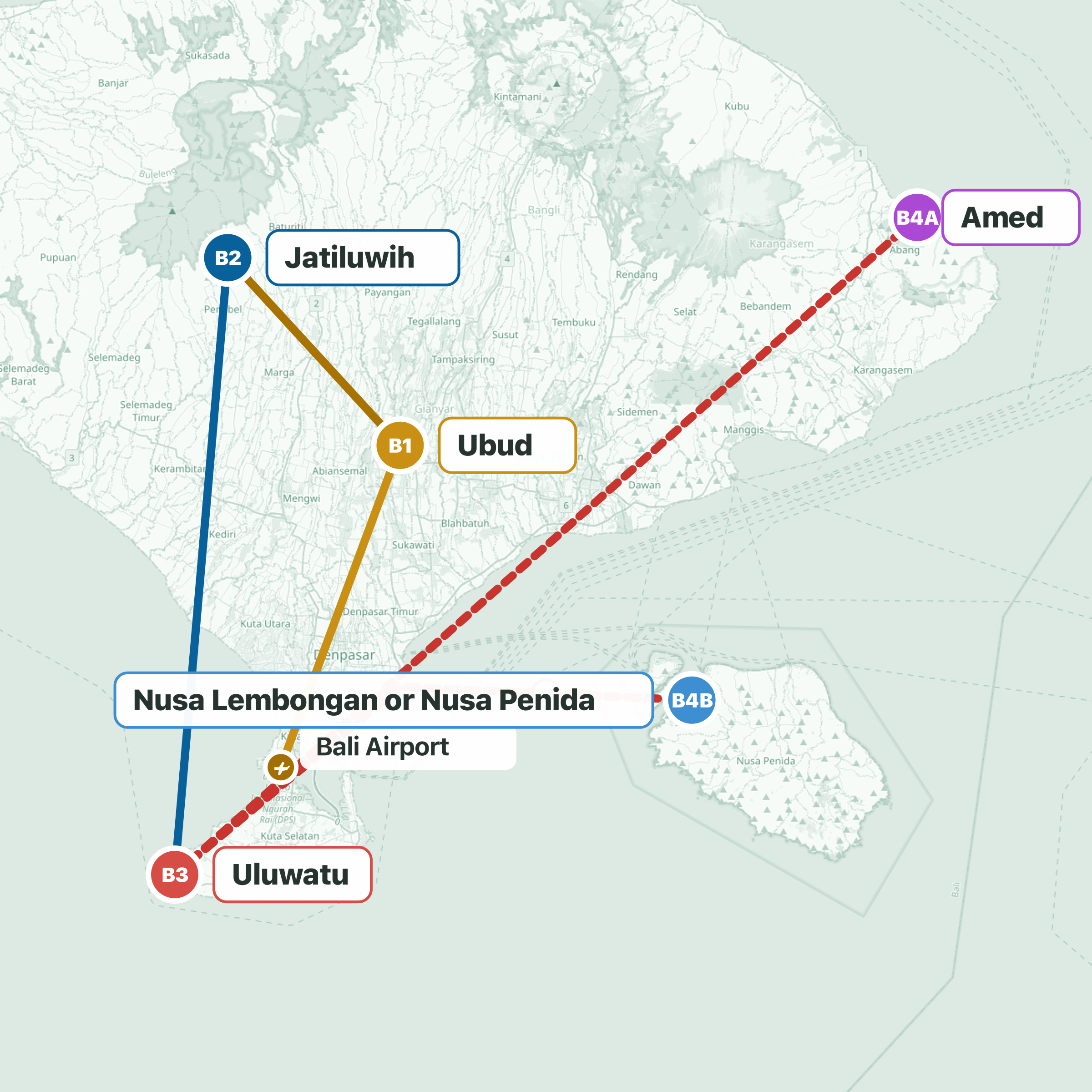 Travel route