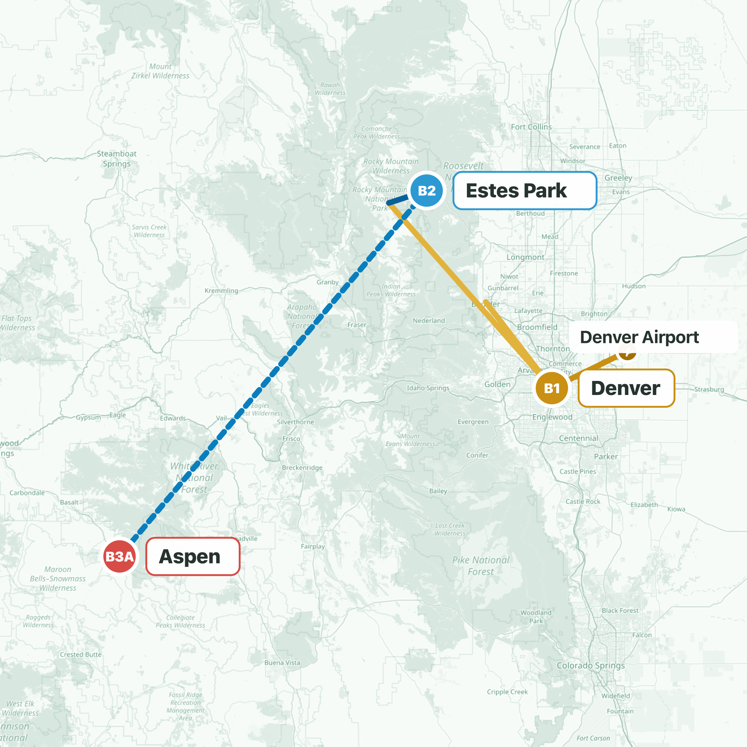 Travel route
