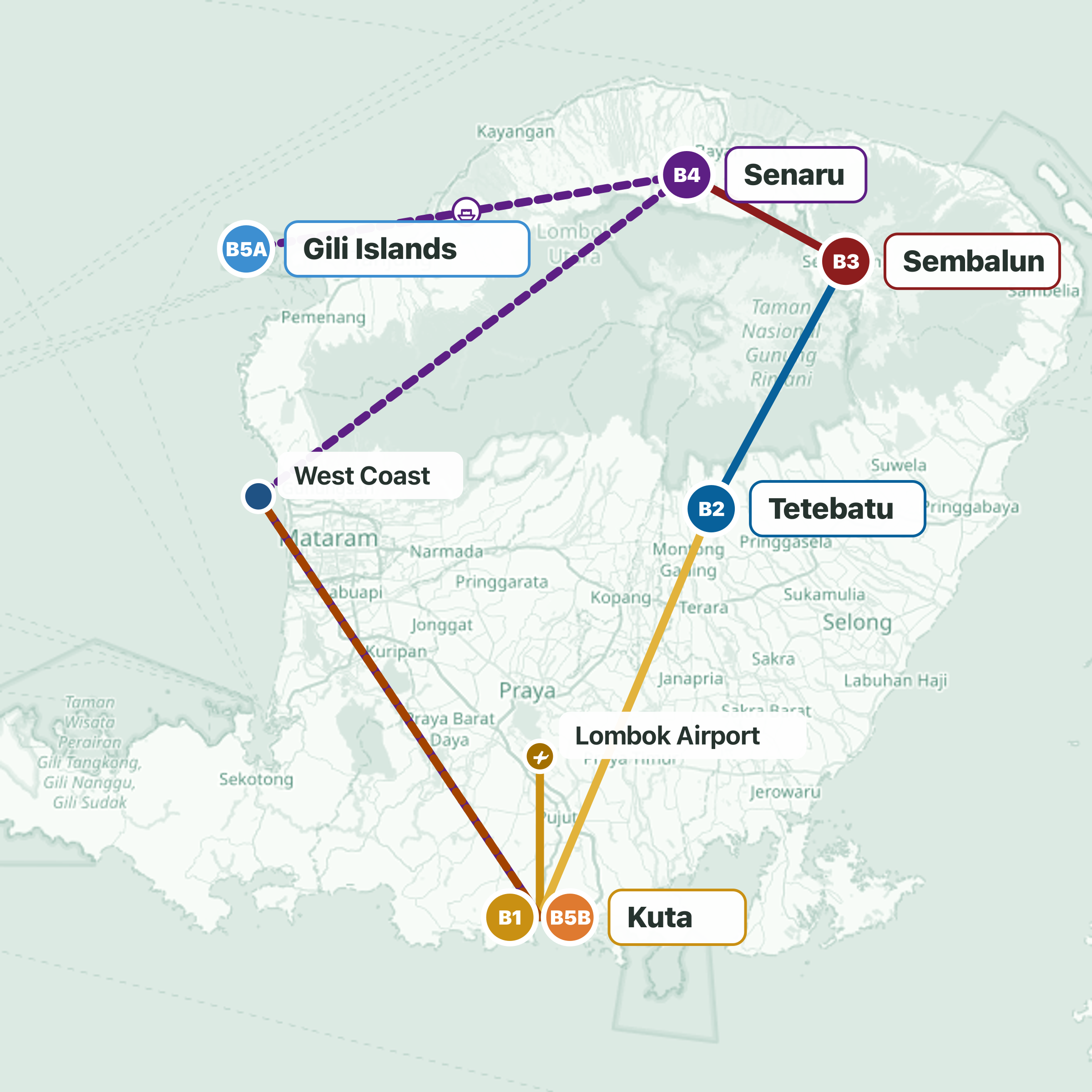 Travel route