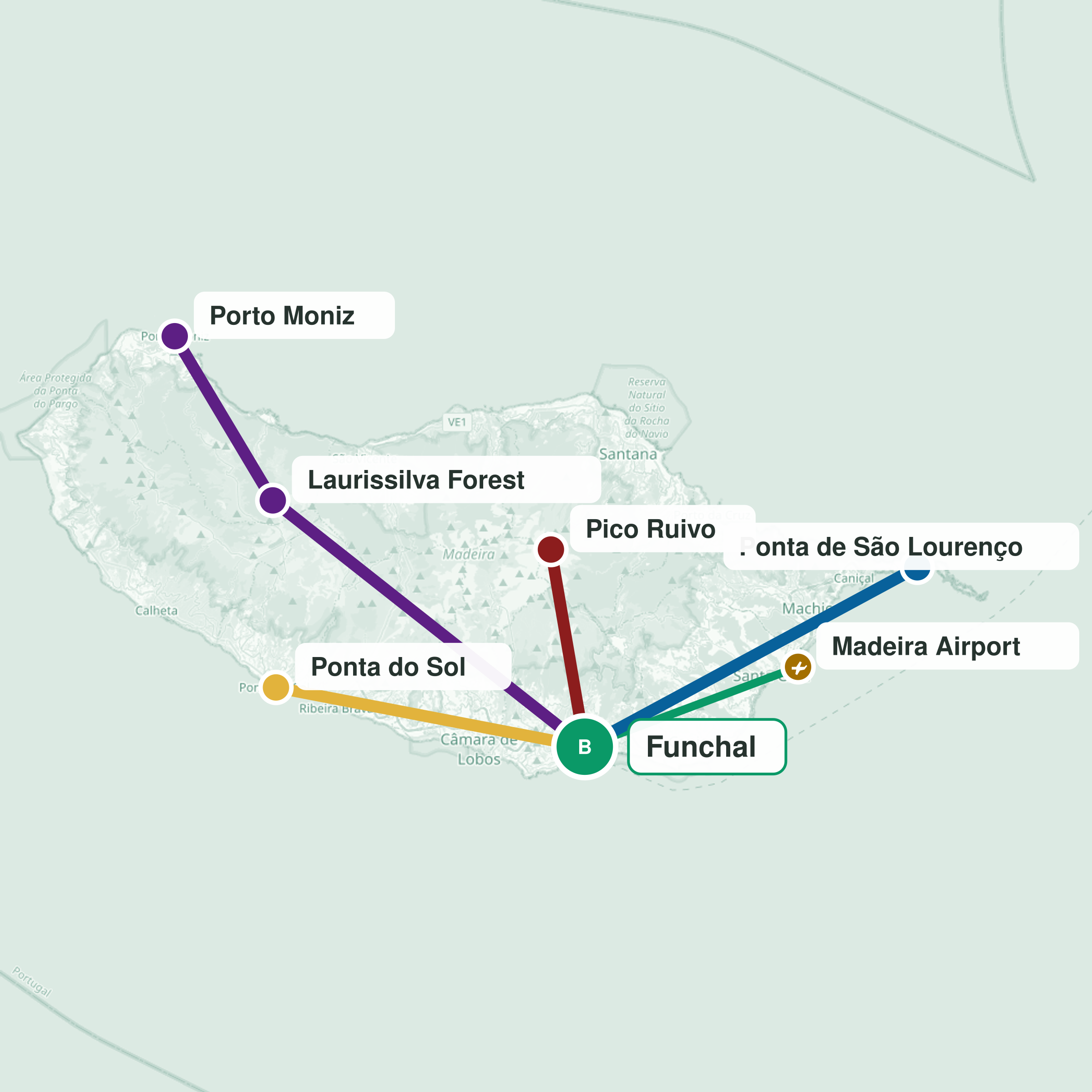 Travel route