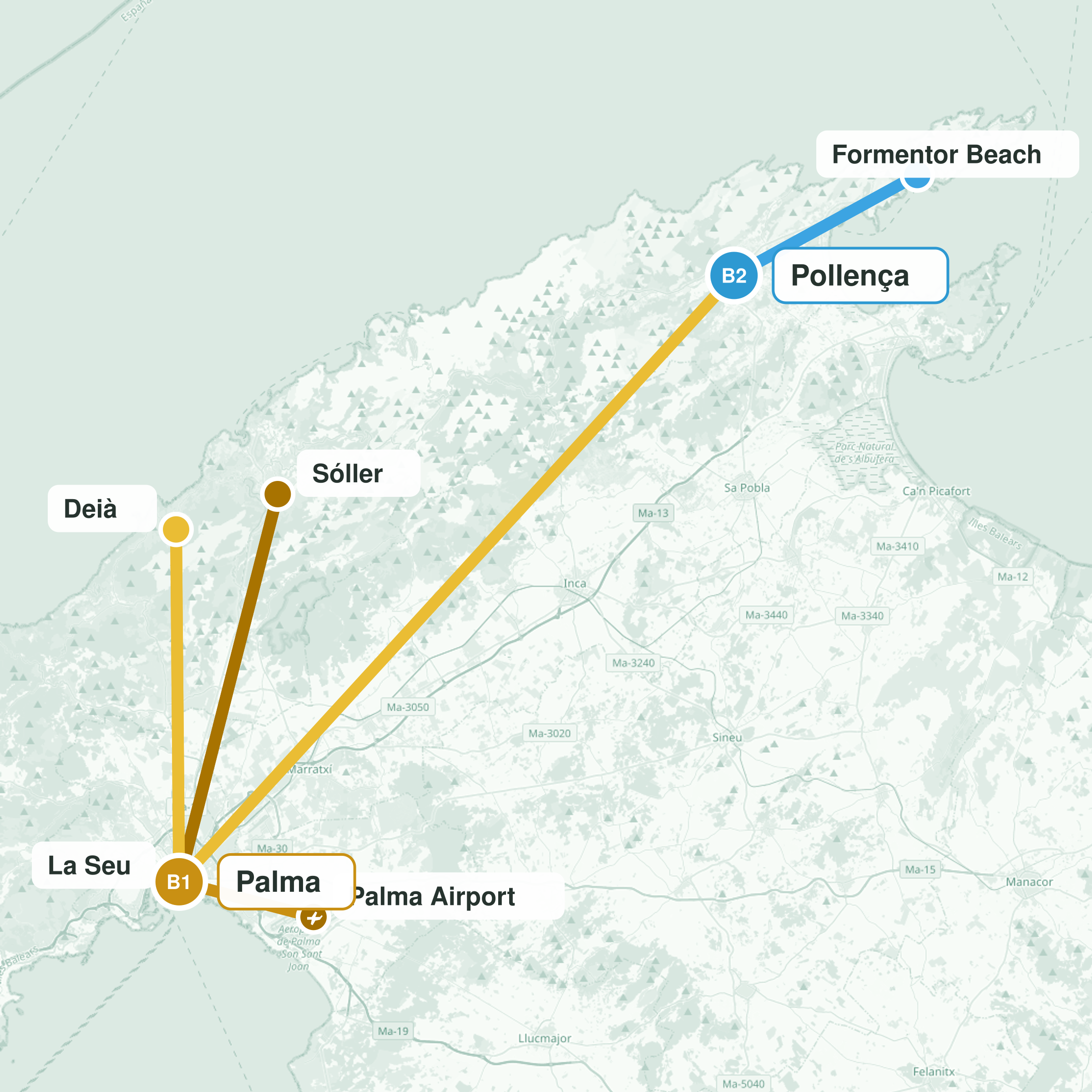 Travel route