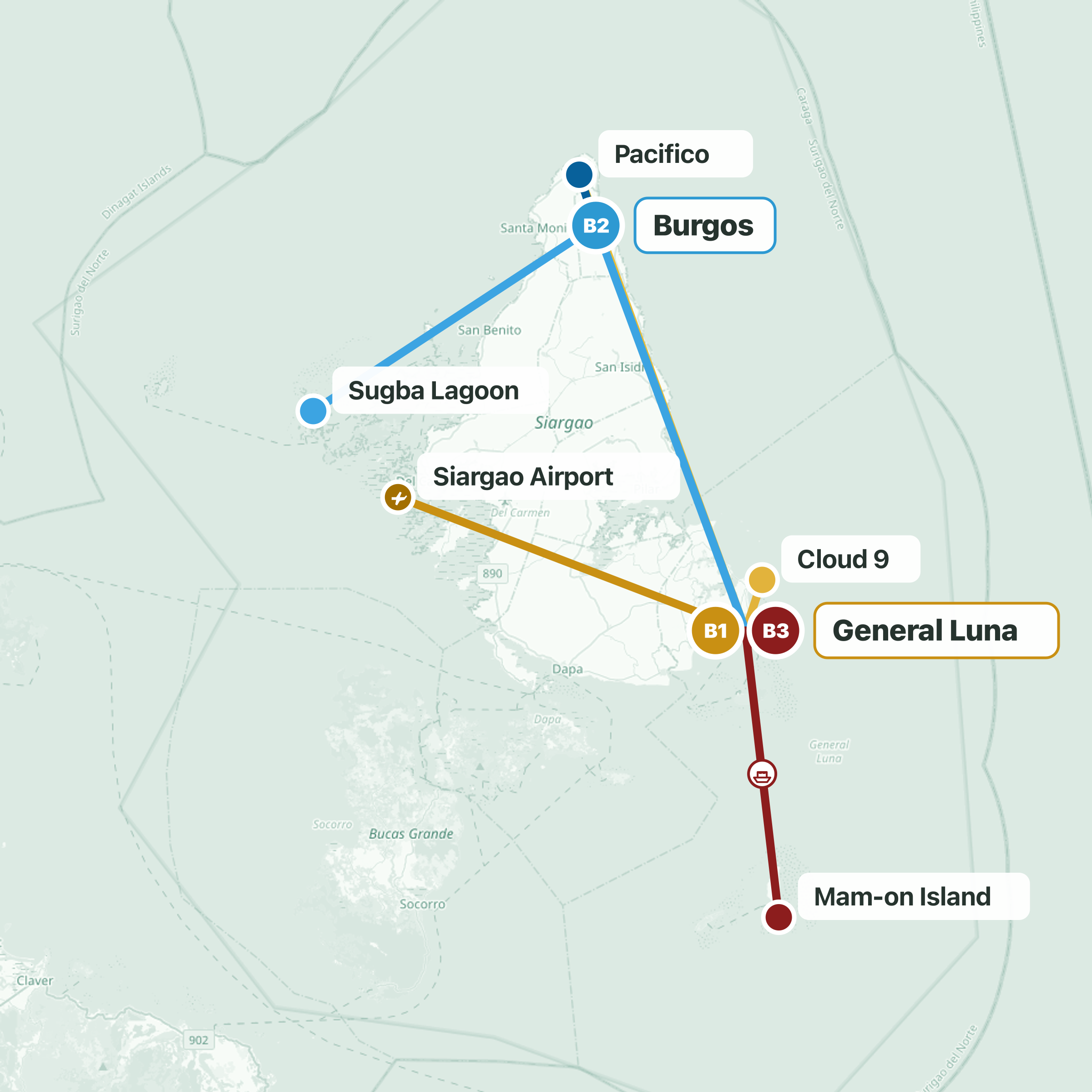 Travel route
