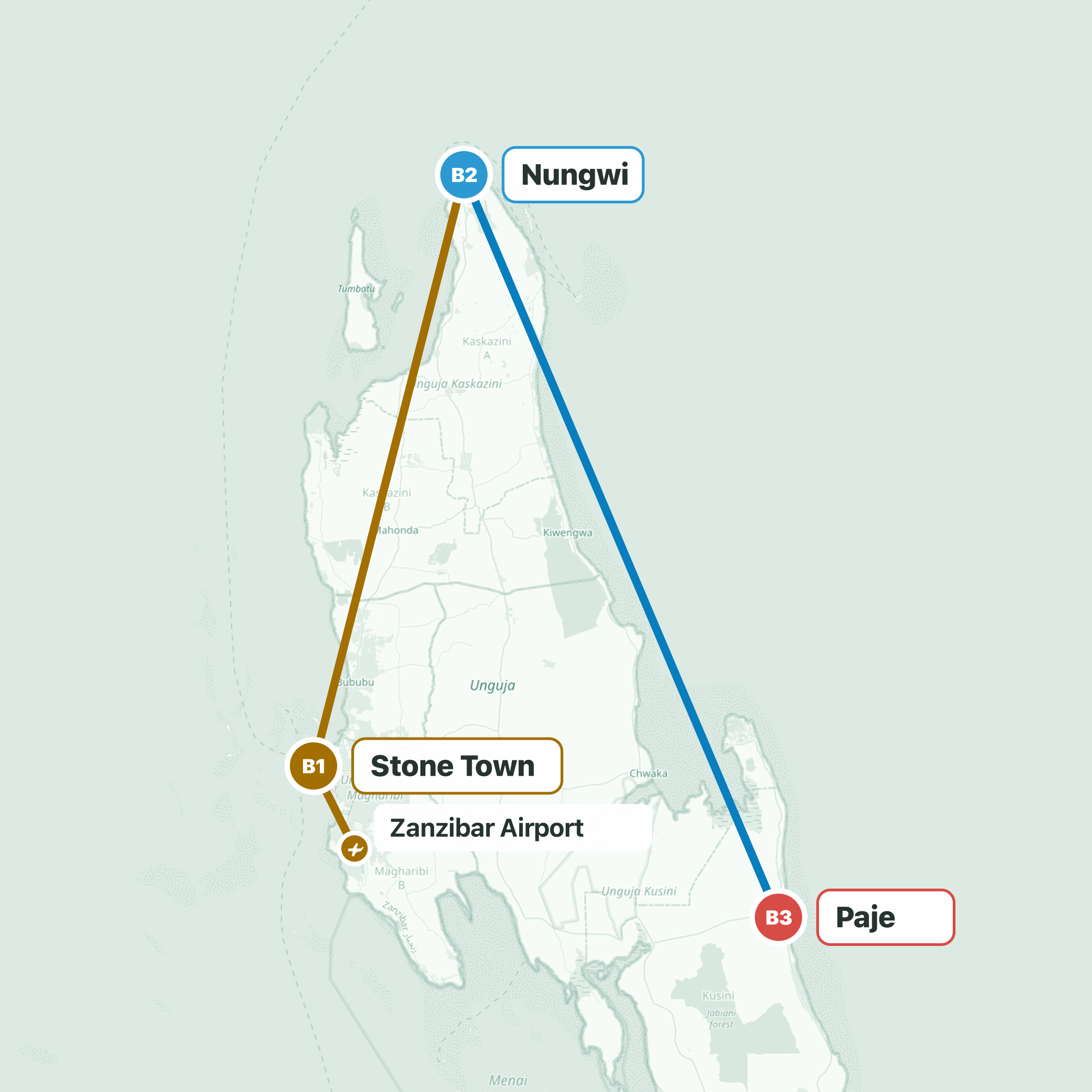 Travel route