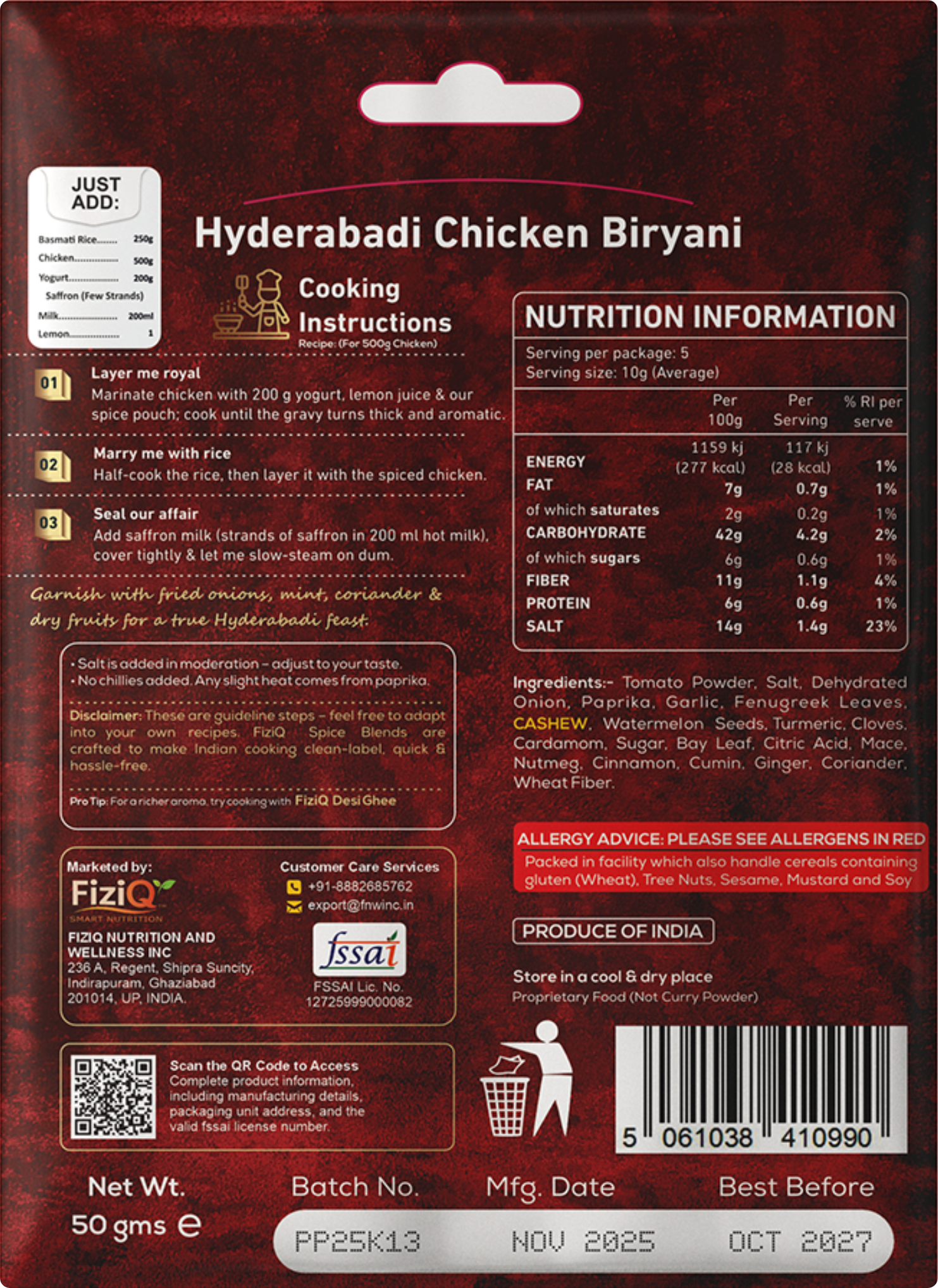 Hyderabadi Chicken Biryani image 2
