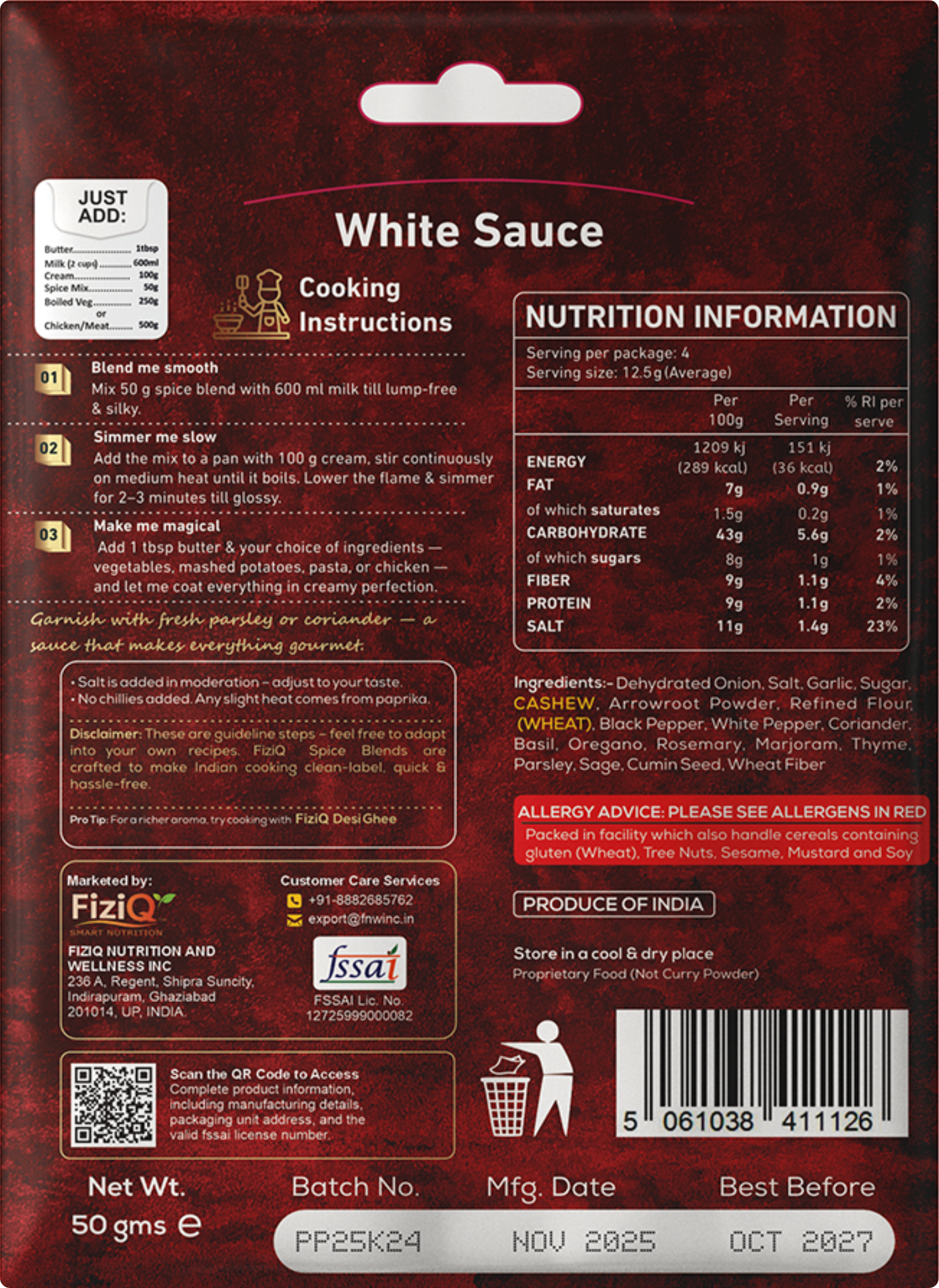 White Sauce image 2