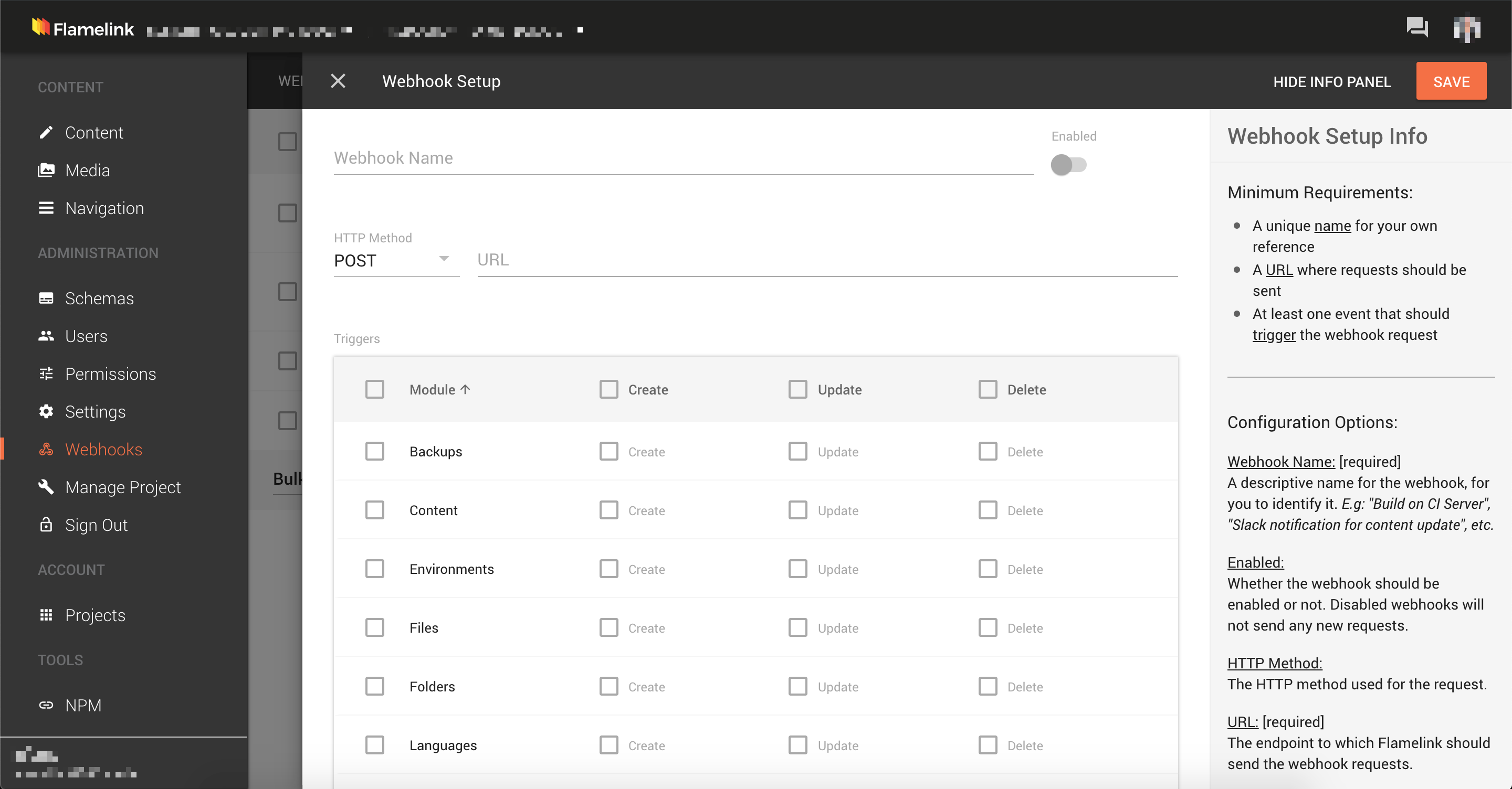 How to set up Webhooks in Flamelink, the Firebase CMS