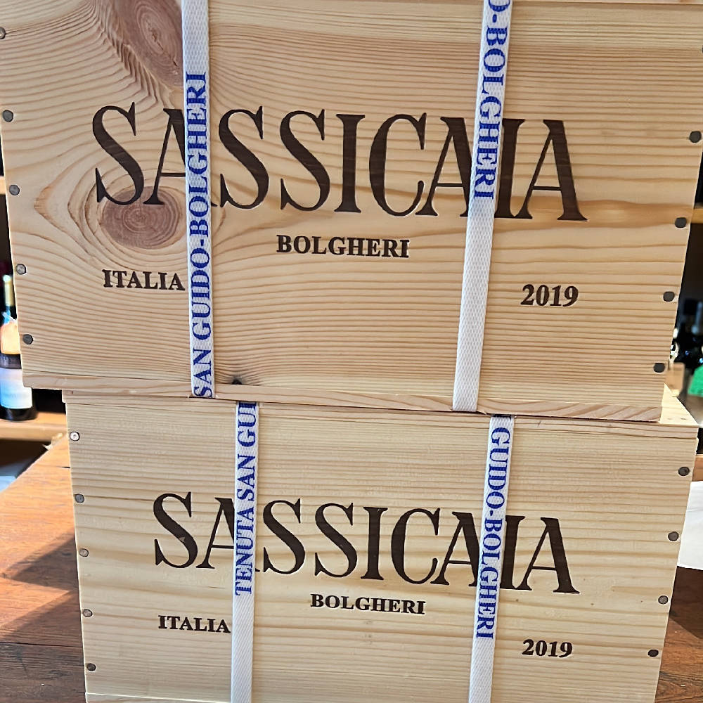 SASSICAIA 2019 in original wooden case