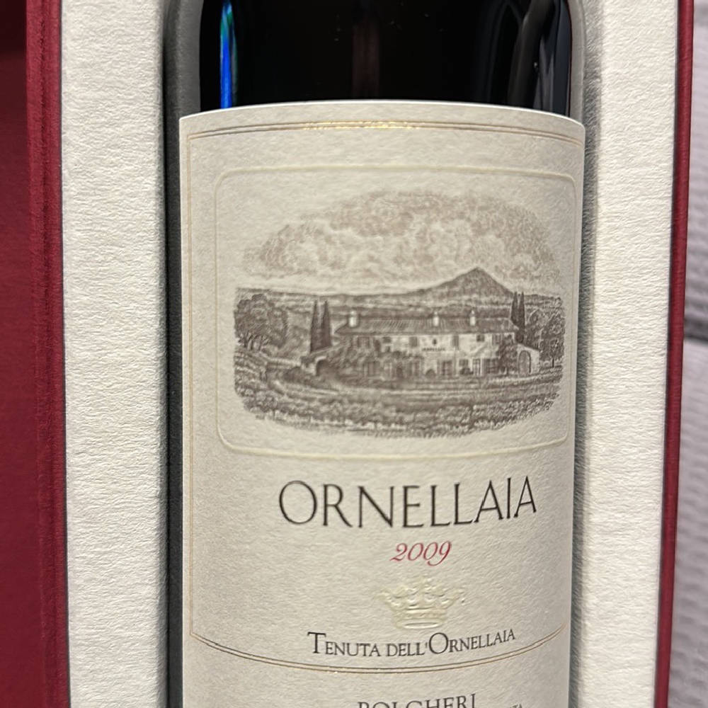 Ornellaia 2009 mit Box