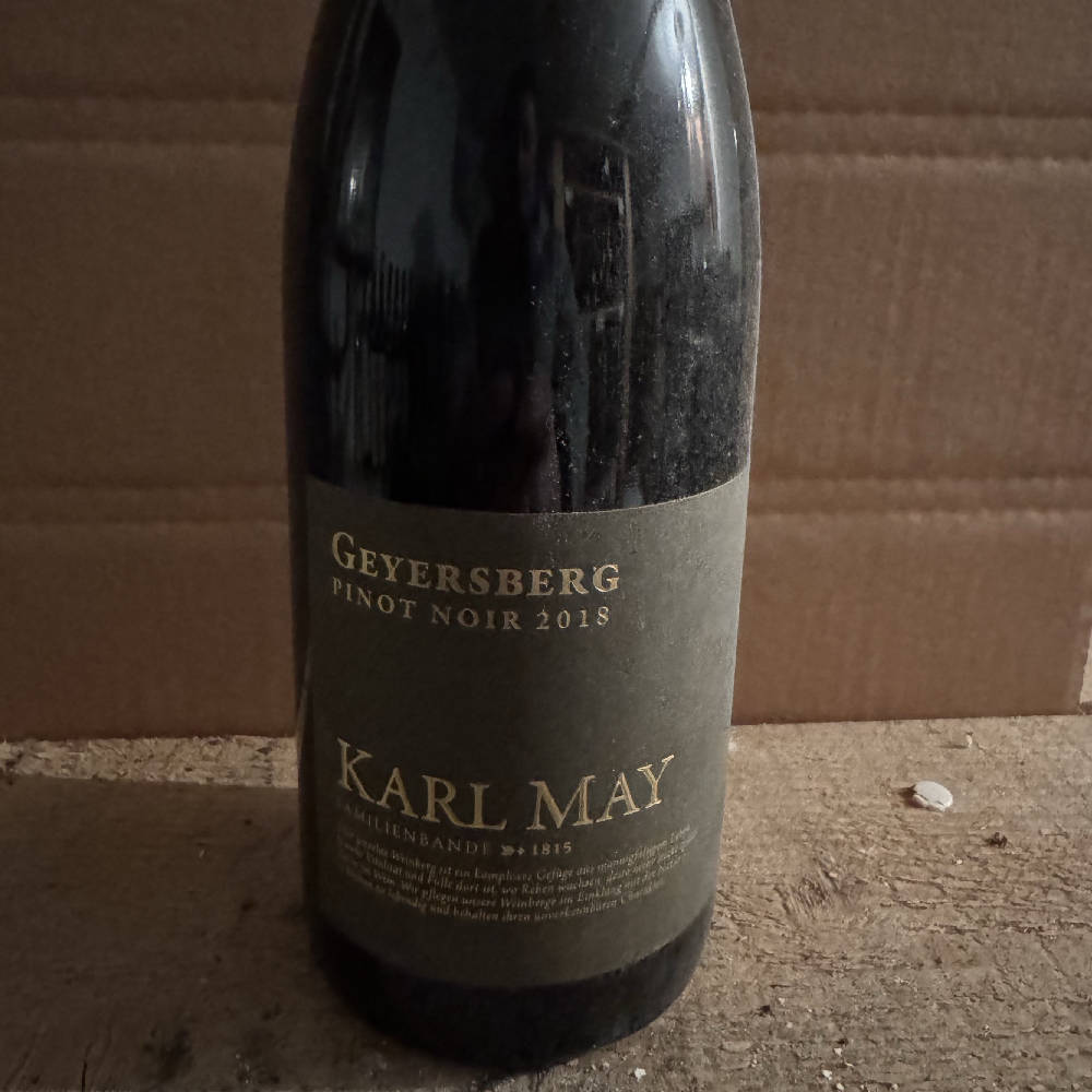 2018 Karl May Pinot Noir