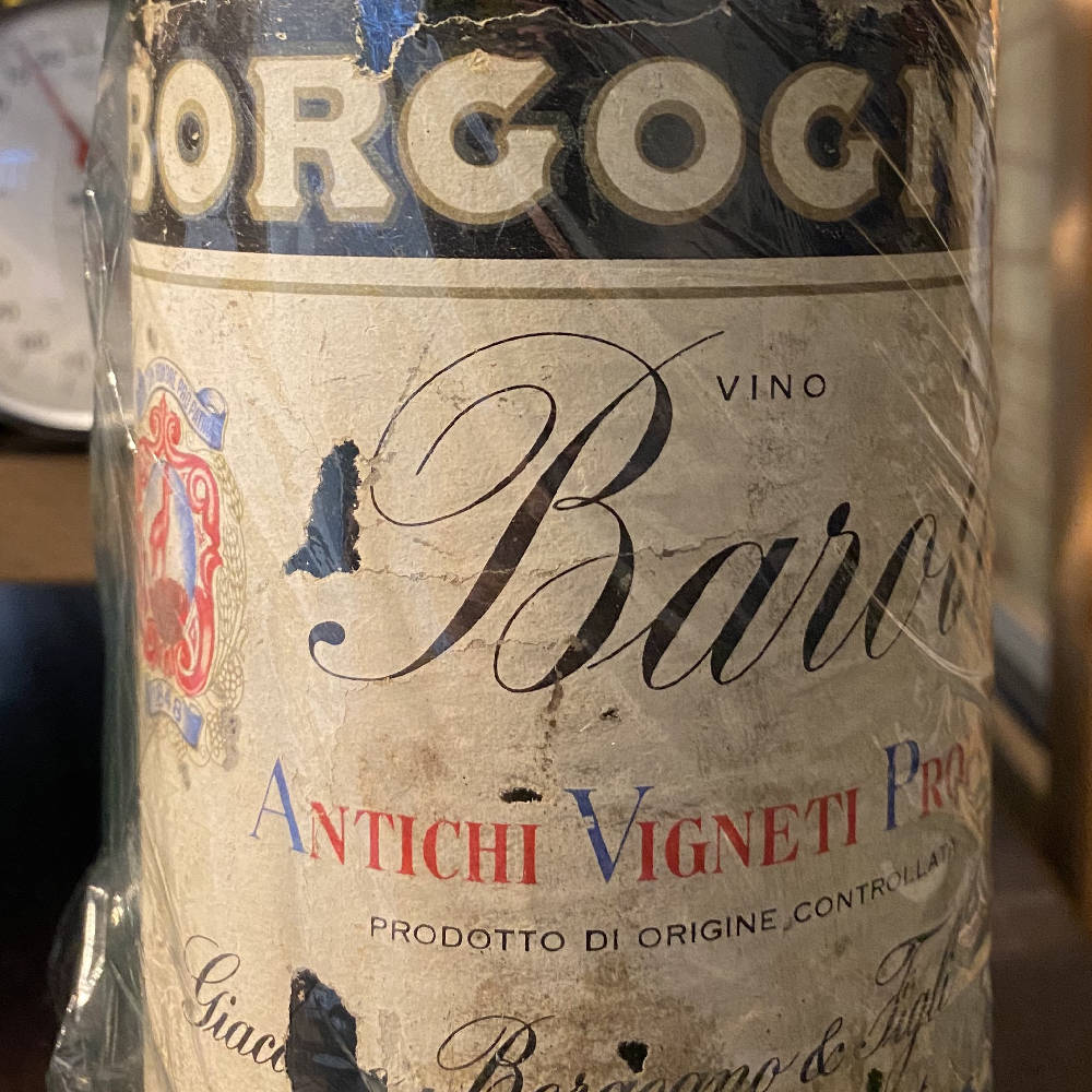 Borgogno Barolo Riserva 1958