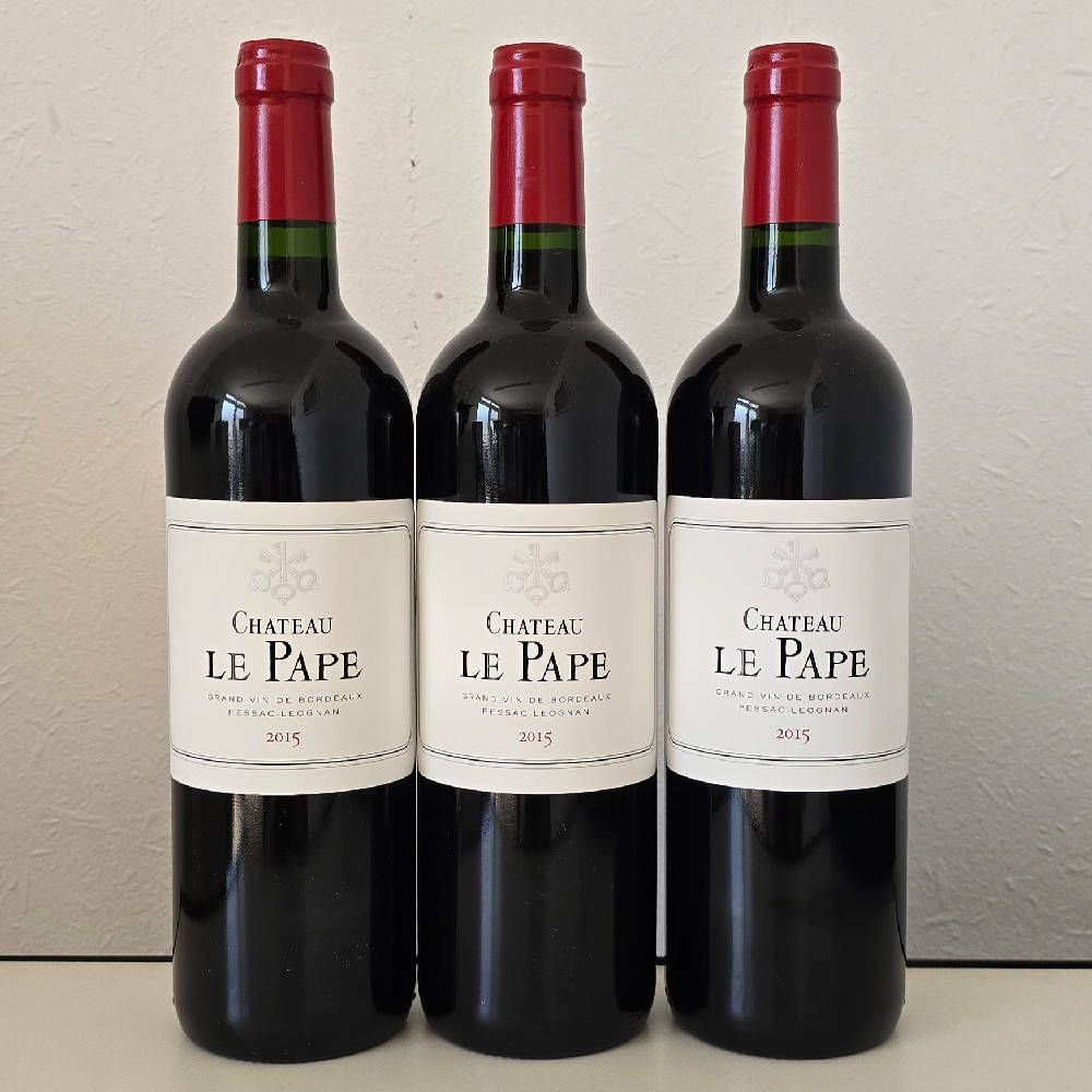 3 x Chateau Le Pape 2015